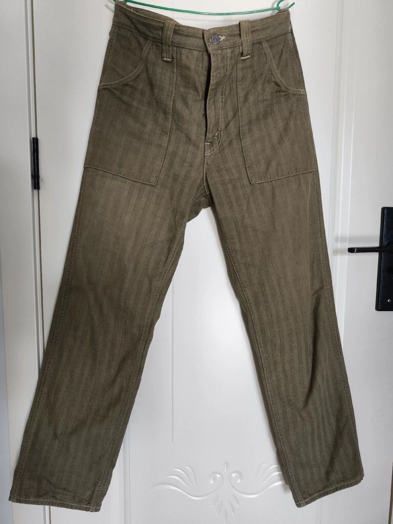 Freewheelers Freewheelers Freewheelers Herringbone trousers Size US 32 / EU 48 - 1 Thumbnail