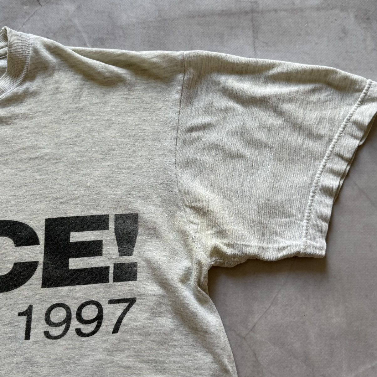 Band Tees Trashed Peace! Lorenzo 1997 Faded Big Logo Singer T-Shirt Size US S / EU 44-46 / 1 - 5 Thumbnail