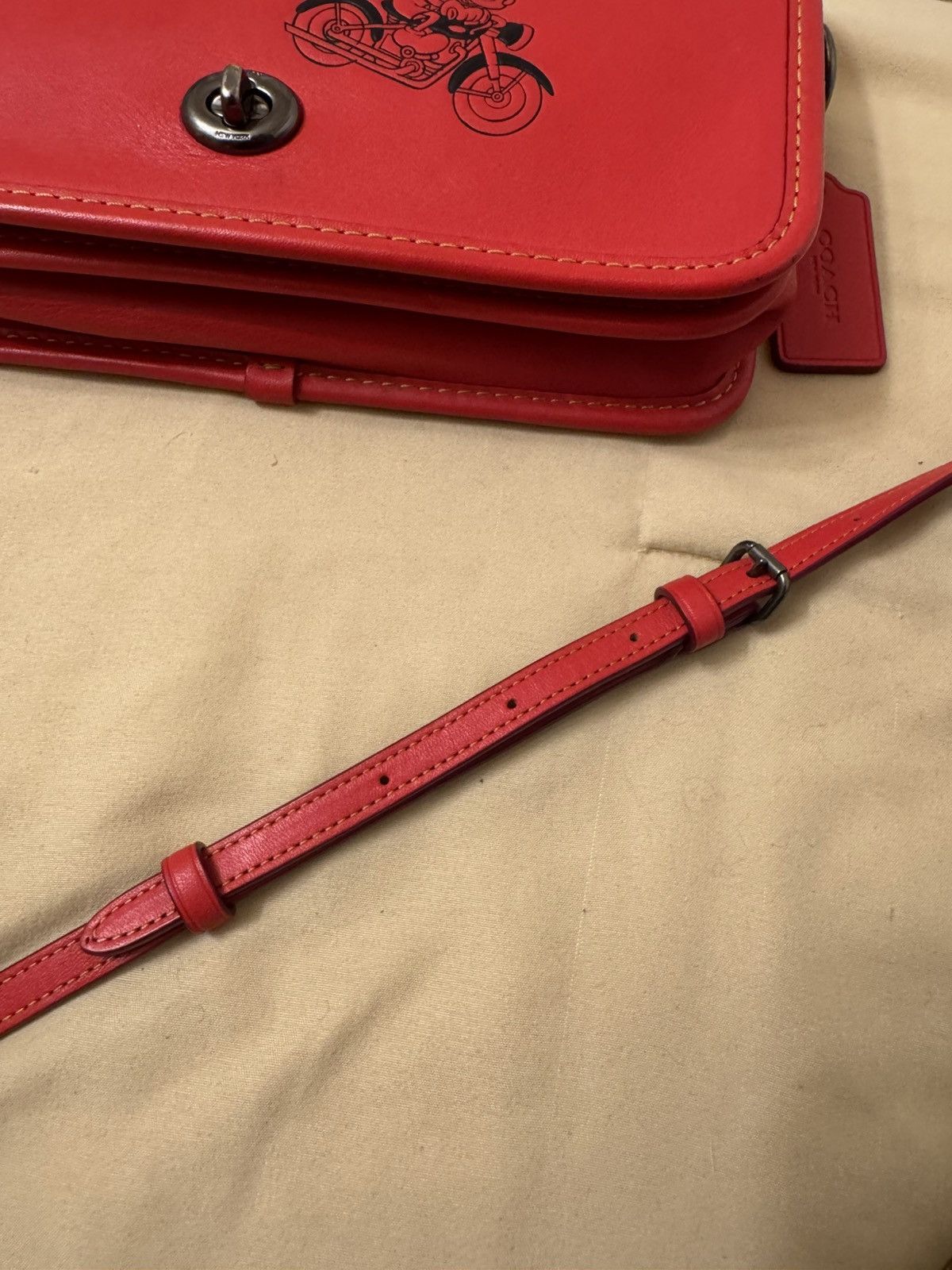 Coach × Disney Disney X Coach Mickey Mouse Penny Leather Crossbody Bag Size ONE SIZE - 3 Thumbnail