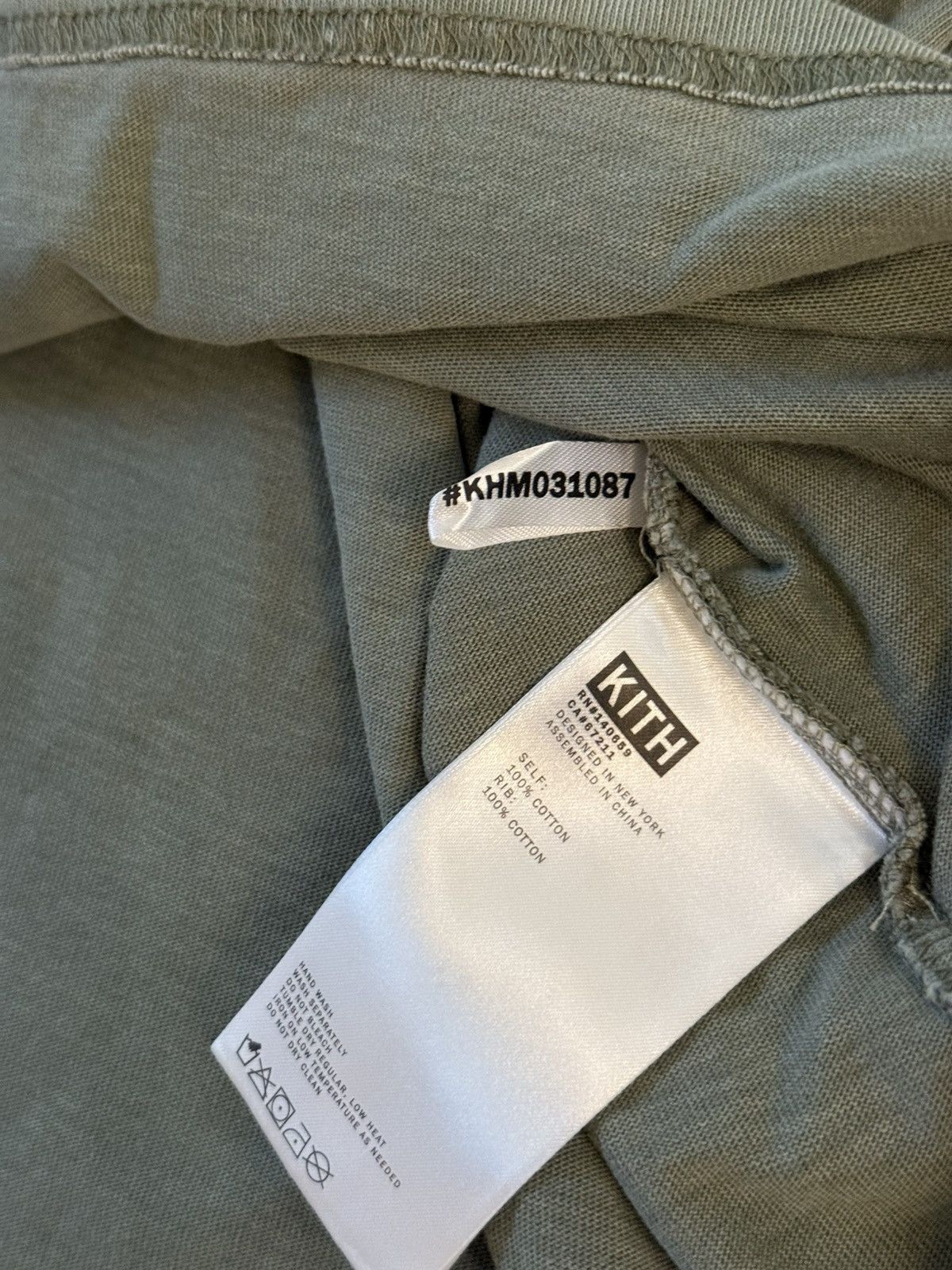 Kith Men's KITH LAX Tee Bay Breeze khm031087-353 T-Shirt Sz Large Size US L / EU 52-54 / 3 - 6 Thumbnail