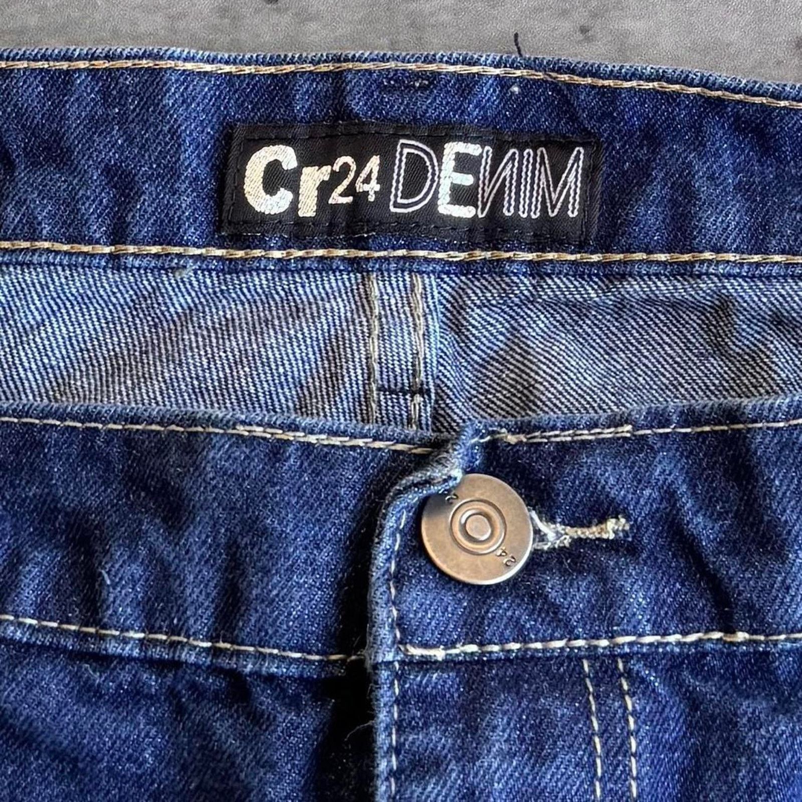 Japanese Brand × Vintage Cr24 Embroidered Snake Streetwear Denim Jeans Size US 42 / EU 58 - 4 Thumbnail