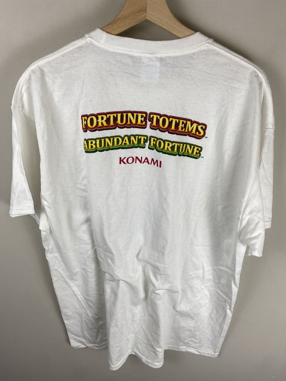 Vintage Vintage Konami Good Fortune Tee Size US XL / EU 56 / 4 - 1 Thumbnail