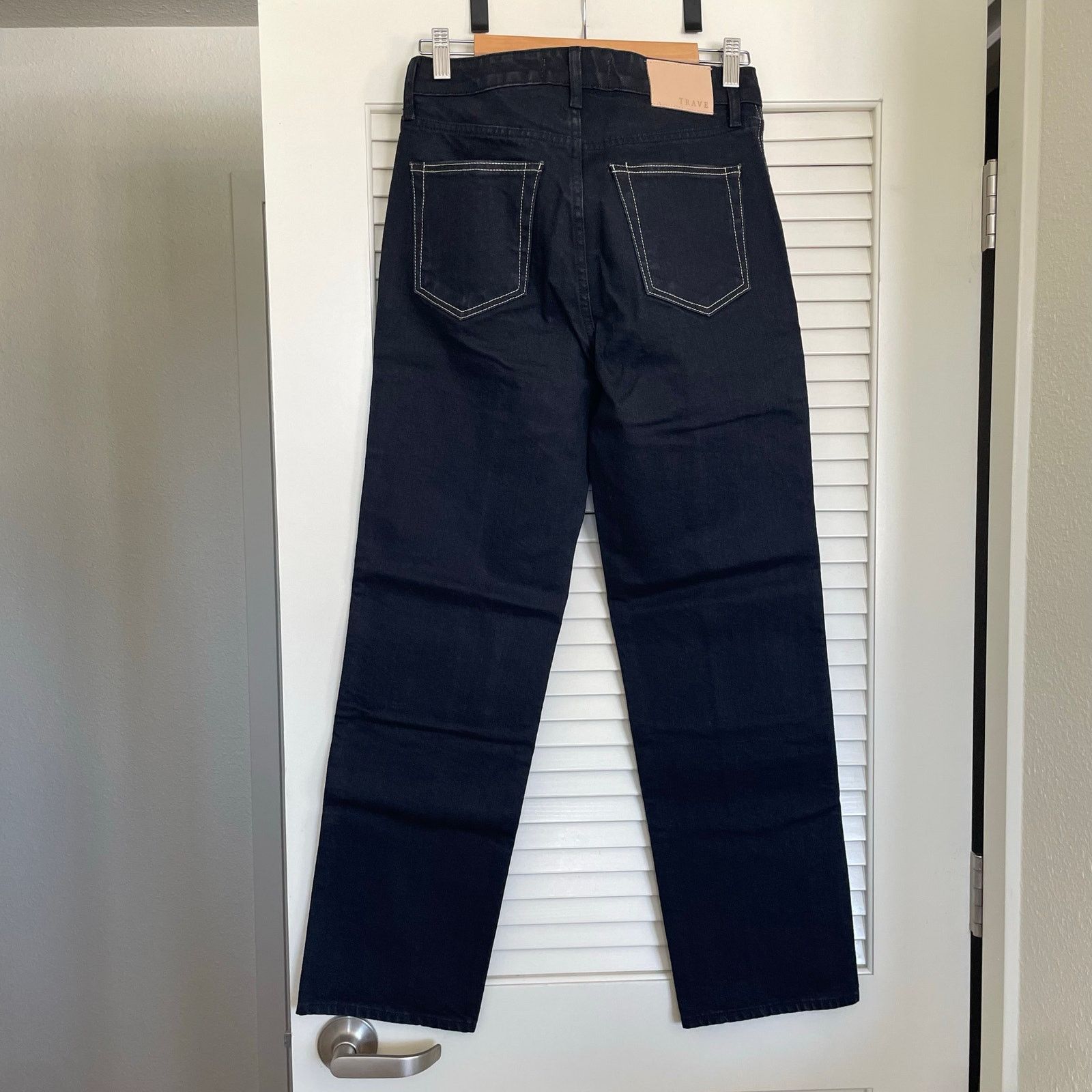 Other NWT Trave Amelia Black Betty Slim Straight Sz 27 Deadstock Size 27" / US 4 / IT 40 - 7 Thumbnail