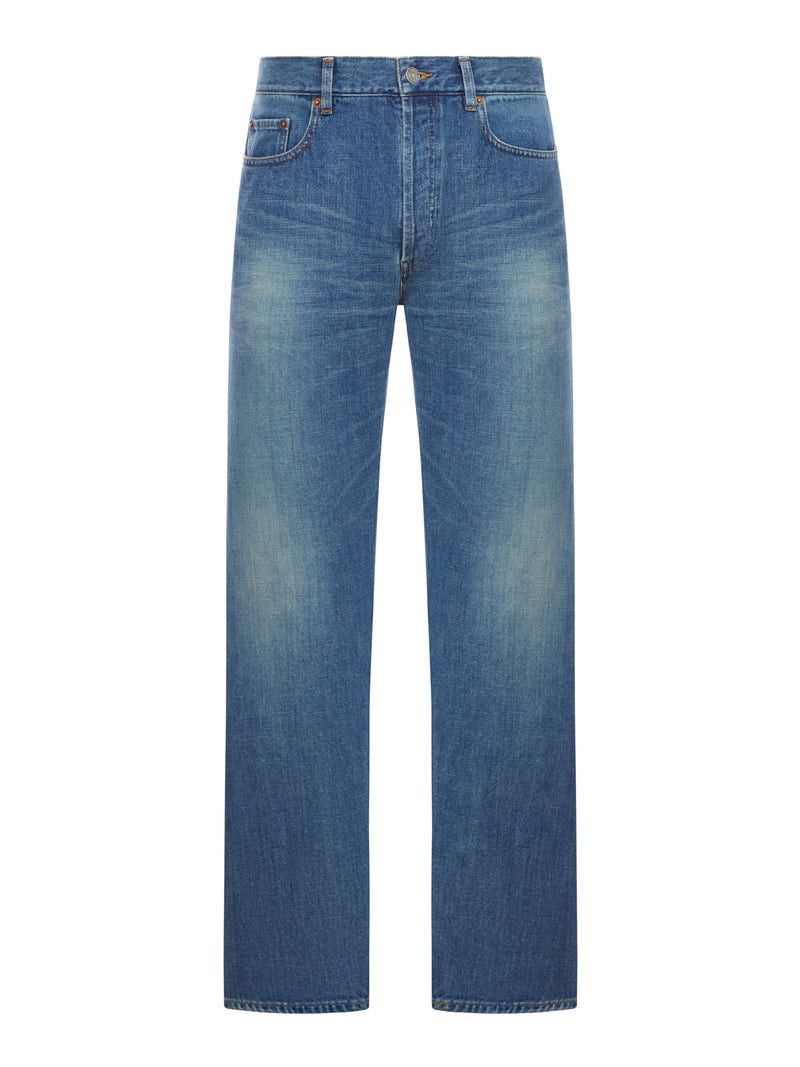Saint Laurent Paris MICK LONG DENIM JEANS Size US 31 - 1 Thumbnail