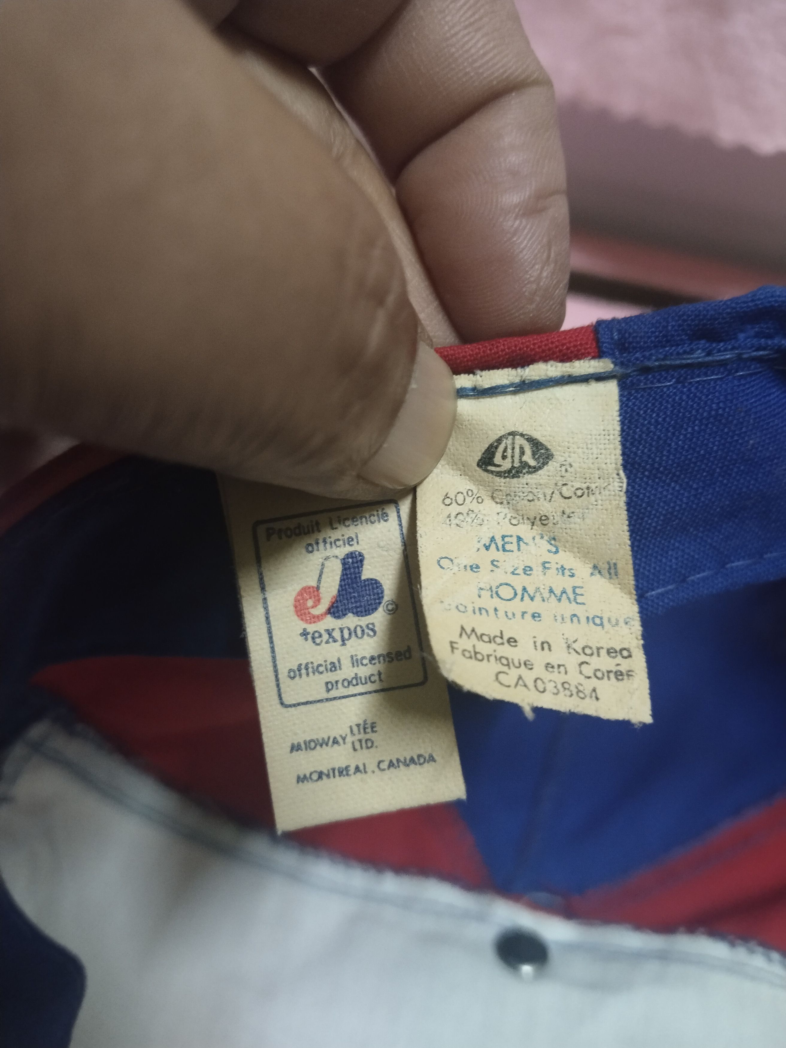 Vintage VINTAGE BARETTA MONTREAL EXPOSE TEAM HAT Size ONE SIZE - 10 Thumbnail