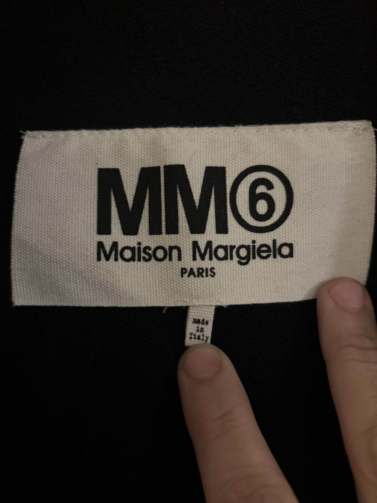 Maison Margiela MARGIELA MM6 OVERSIZED LONG HOODIE Size US S / EU 44-46 / 1 - 7 Thumbnail