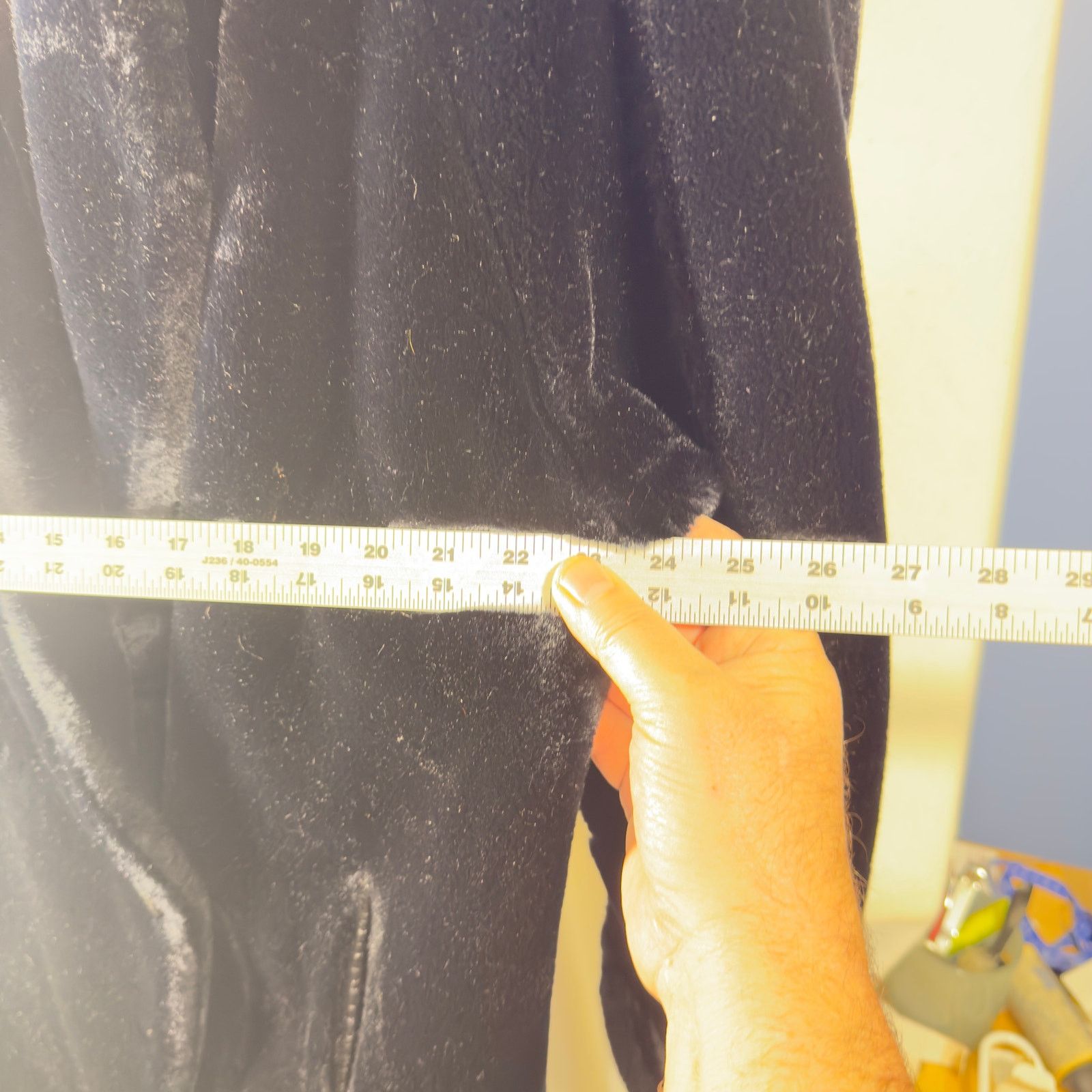 Other Donnybrook Vint Faux Fur Coat Shimmery Black Shawl Gorpcore Size L / US 10 / IT 46 - 6 Thumbnail