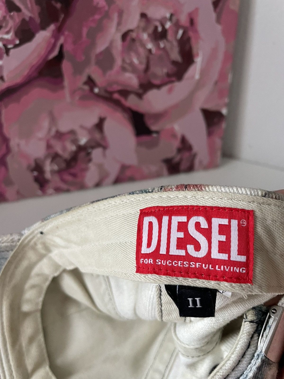 Diesel Diesel Camouflage Hat Cap Distressed VERY RARE Size ONE SIZE - 11 Thumbnail