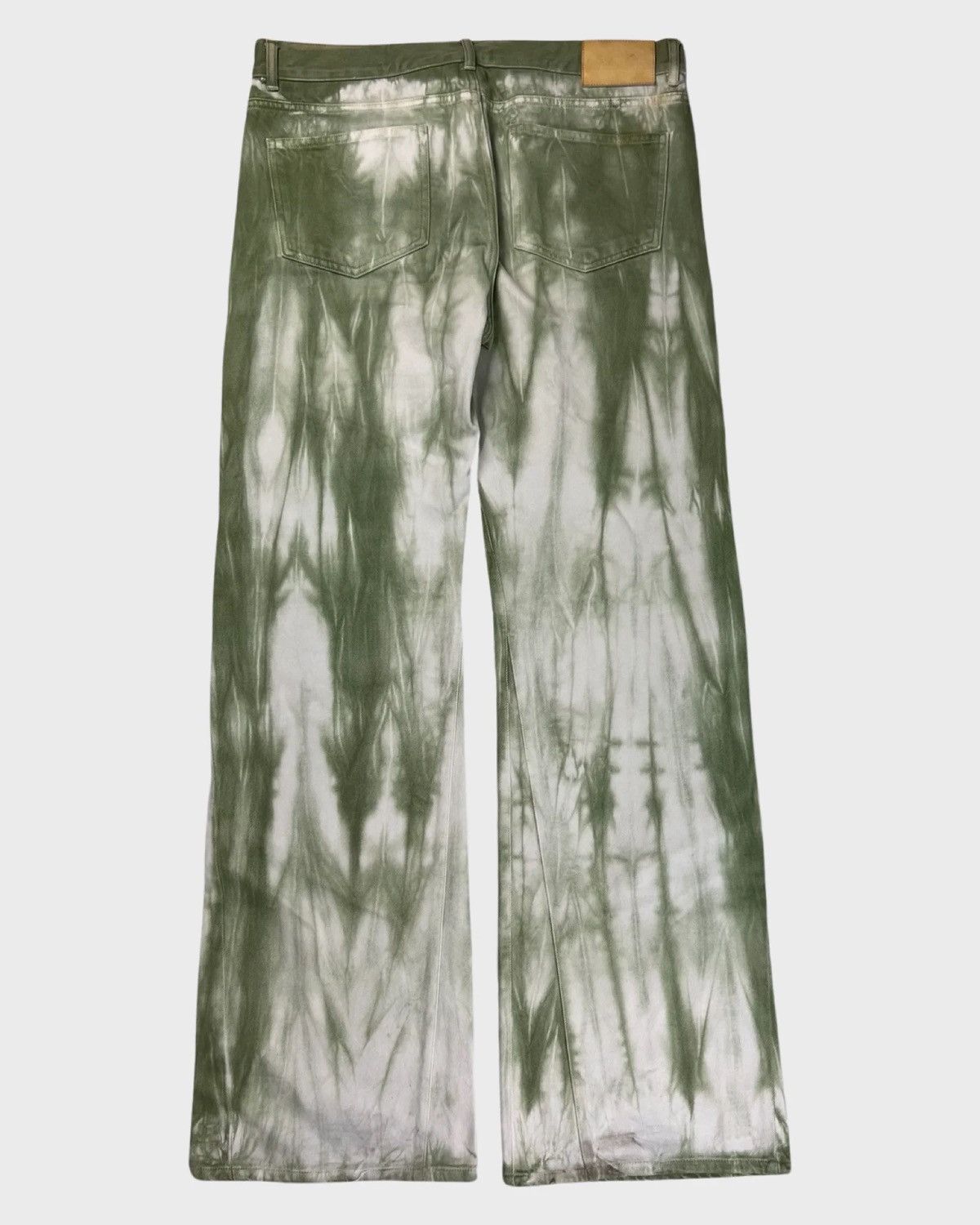 Louis Vuitton LOUIS VUITTON SS19 PLAIN RAINBOW TIE DYE FLARED JEANS SZ:W34 Size US 34 / EU 50 - 2 Thumbnail