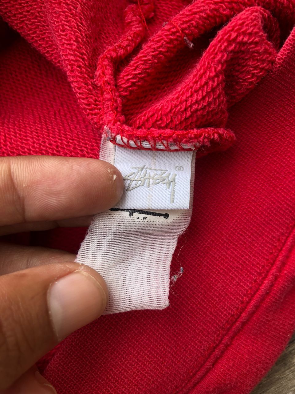 Stussy × Vintage Vintage Stussy Box Logo Hoodie Size US M / EU 48-50 / 2 - 4 Thumbnail