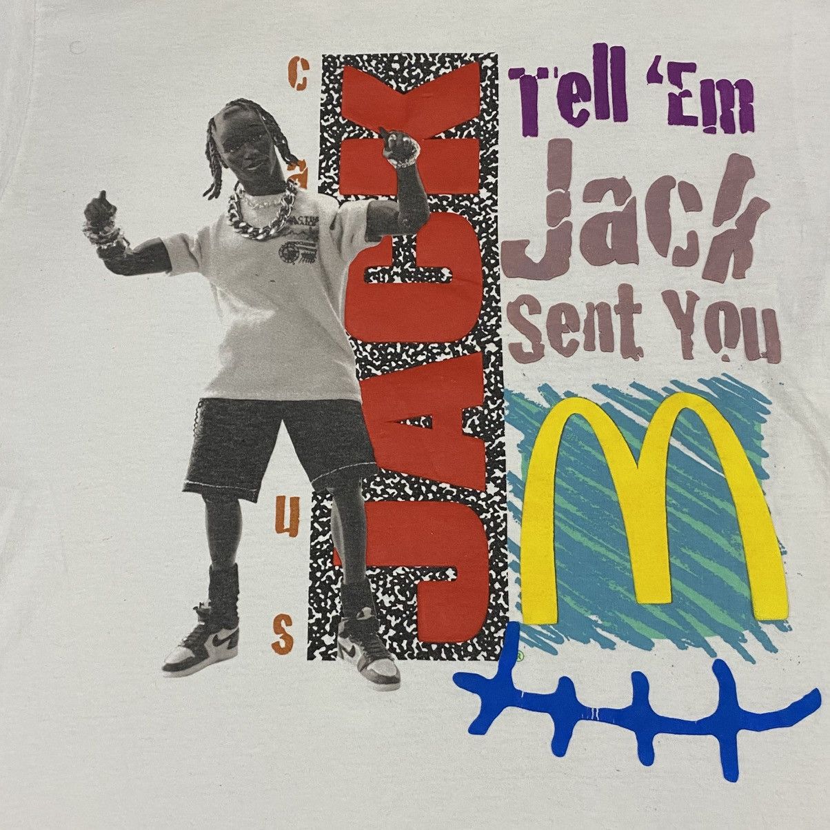 Travis Scott Travis scott cactus jack X mcdonald rap tee 3D Size US L / EU 52-54 / 3 - 2 Thumbnail