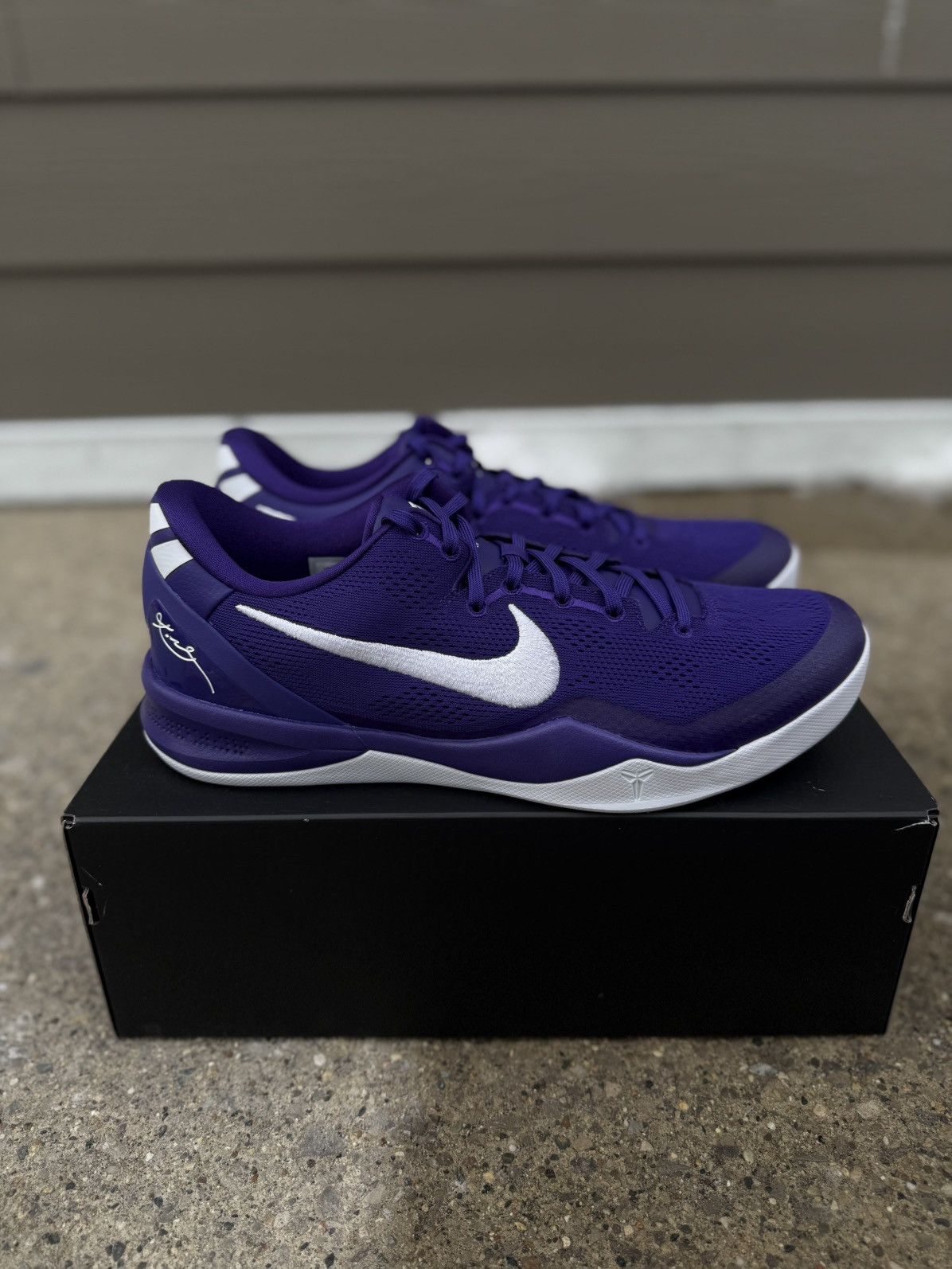 Nike Kobe VIII 8 Protro TB Promo Purple Size 12.5 HM6469-500 PE Size US 13 / EU 46 - 1 Thumbnail