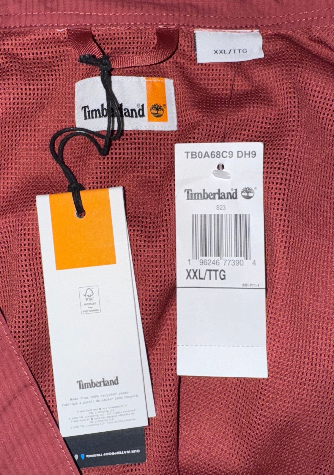 Timberland Windbreaker Timberland Size US XXL / EU 58 / 5 - 6 Thumbnail