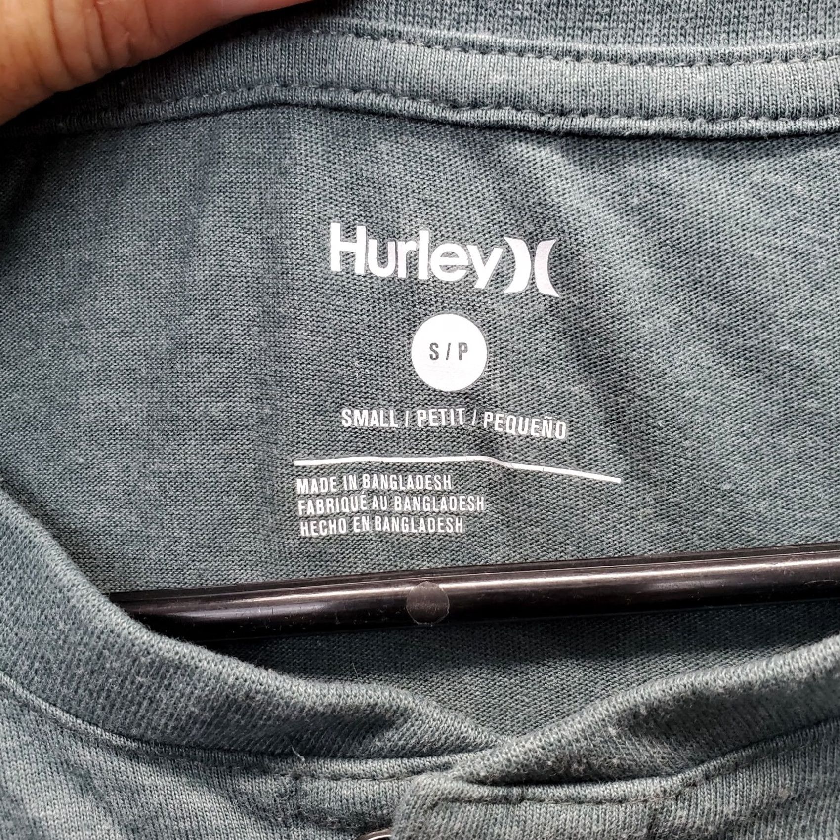 Hurley Hurley Paradise Henley Shirt Mens S Green Long Sleeve Regular Fit Pullover Size US S / EU 44-46 / 1 - 5 Thumbnail