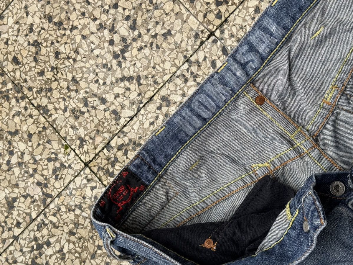 Evisu × Japanese Brand Evisu Hokusai painter and seagull print jeans Japan y2k Size 28" / US 6 / IT 42 - 12 Thumbnail