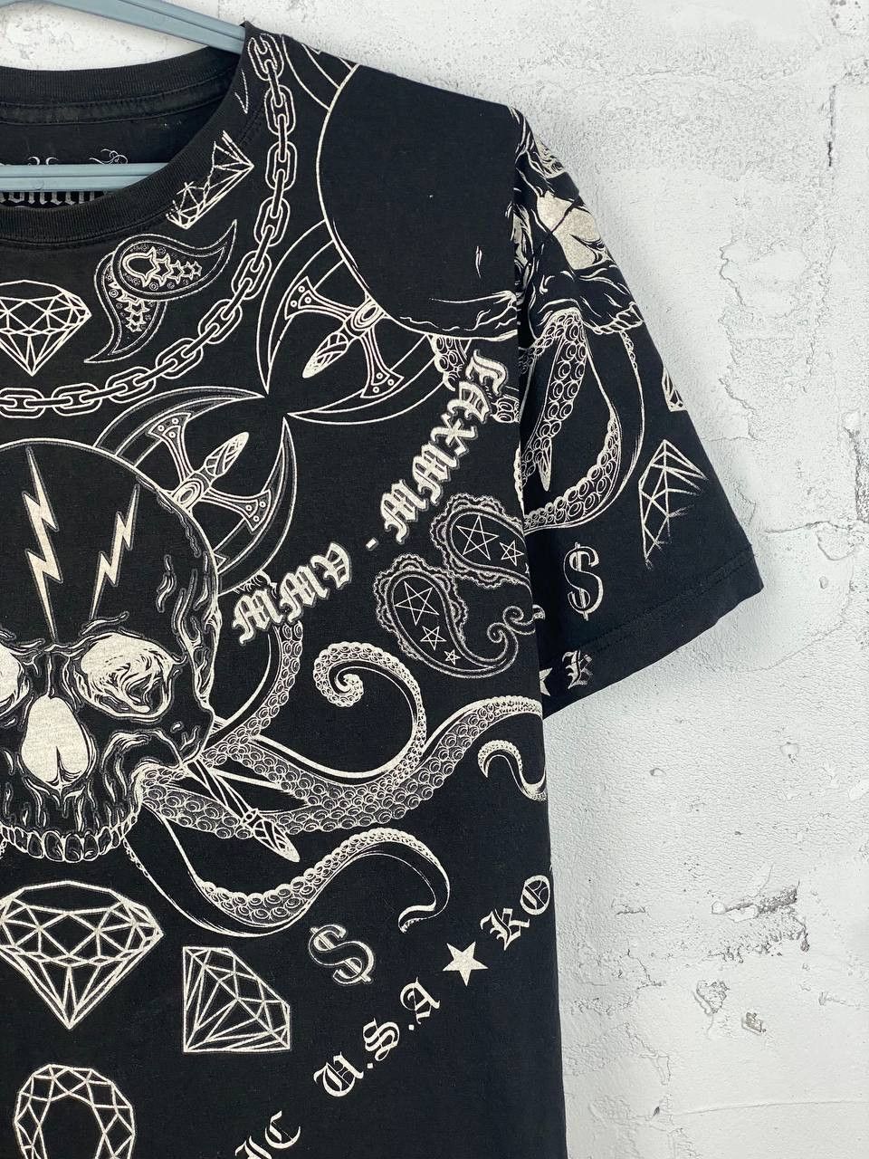 Affliction × Ed Hardy Rare Konflict Y2K Affliction AOP Style Tee Size US L / EU 52-54 / 3 - 4 Thumbnail