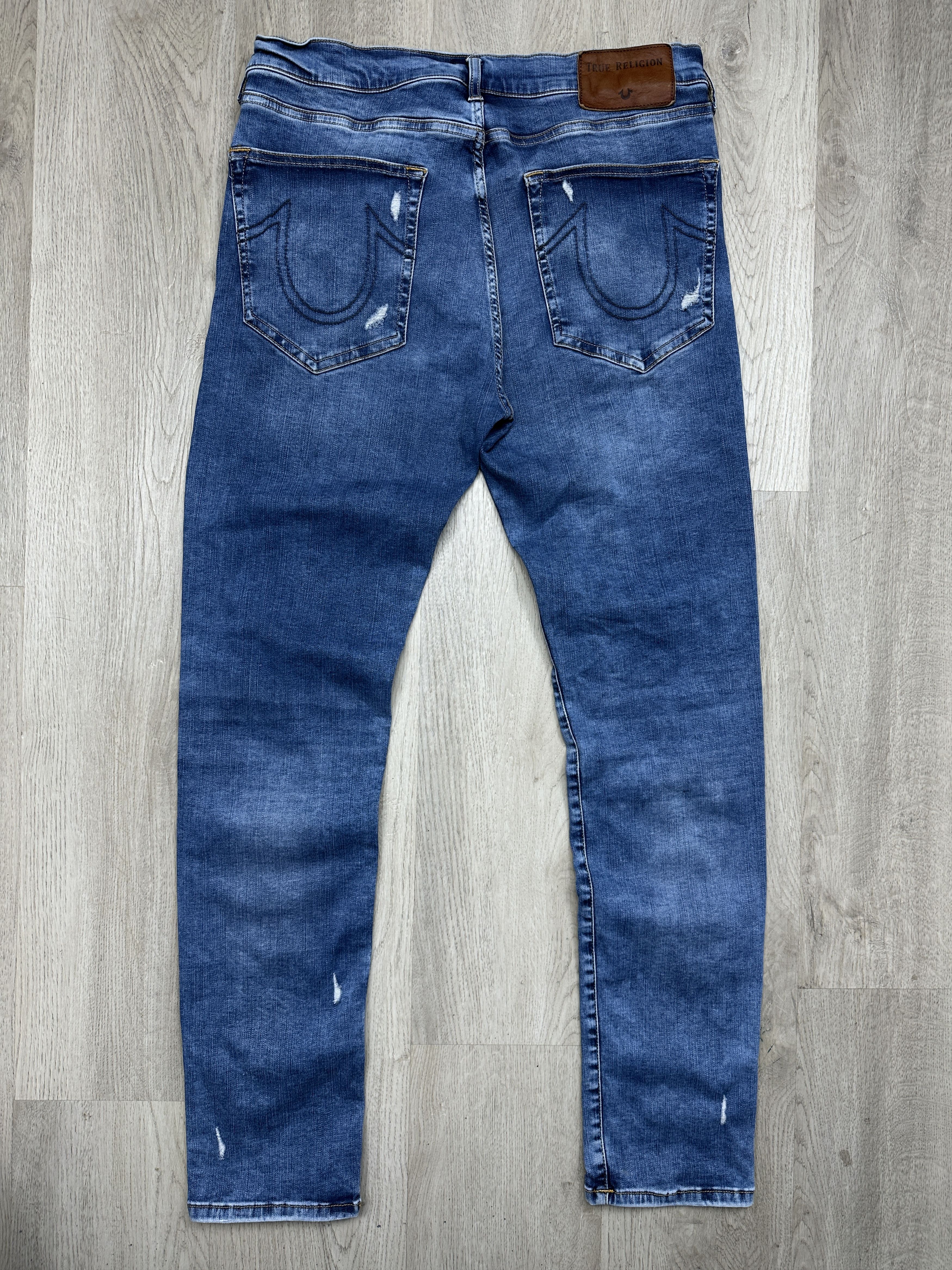 True Religion True Religion Mens Distressed Denim Pants Jeans Size US 34 / EU 50 - 1 Thumbnail