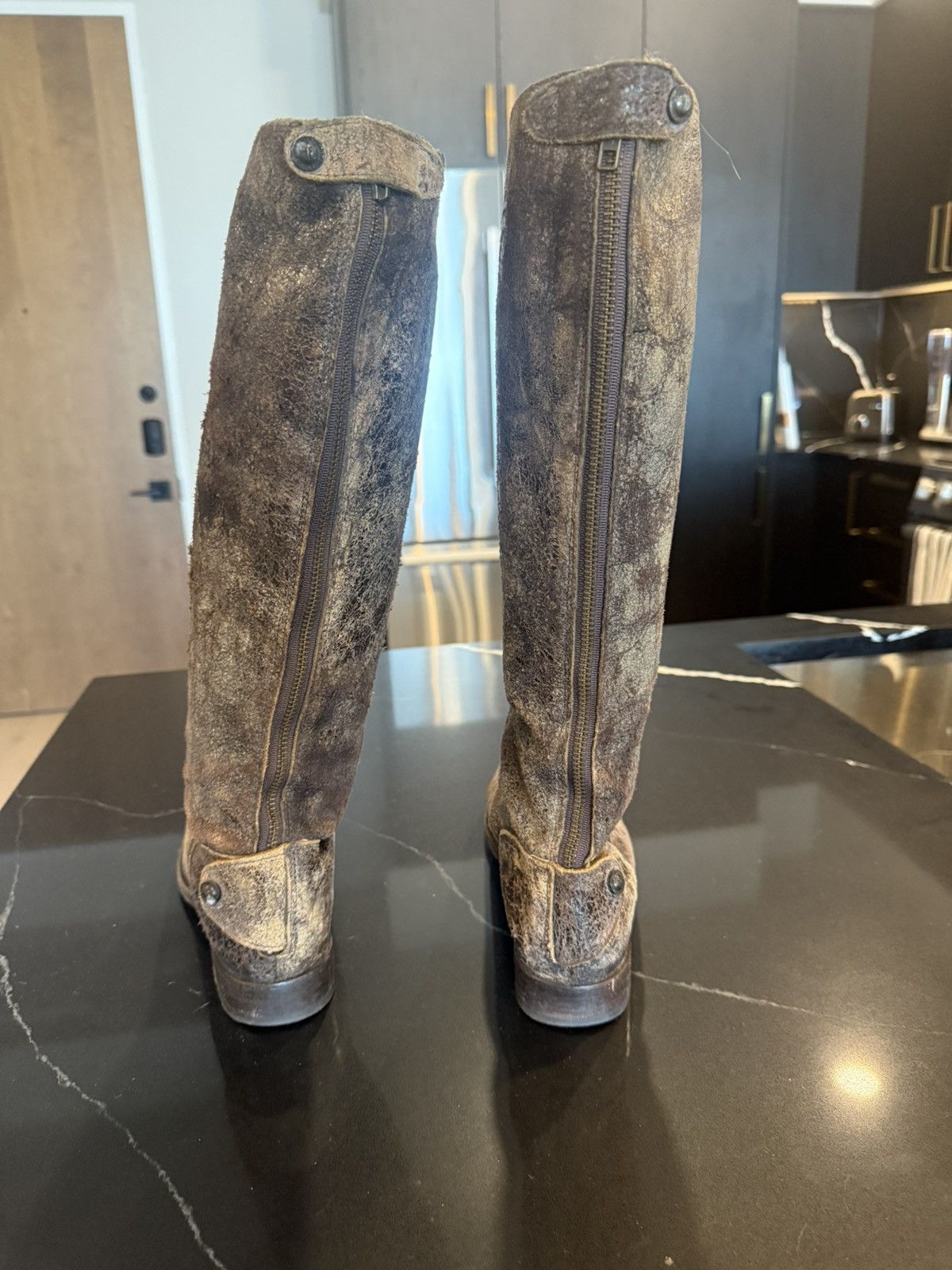 Frye Frye Riding Boots with Heal Button Size US 9.5 / IT 39.5 - 2 Thumbnail
