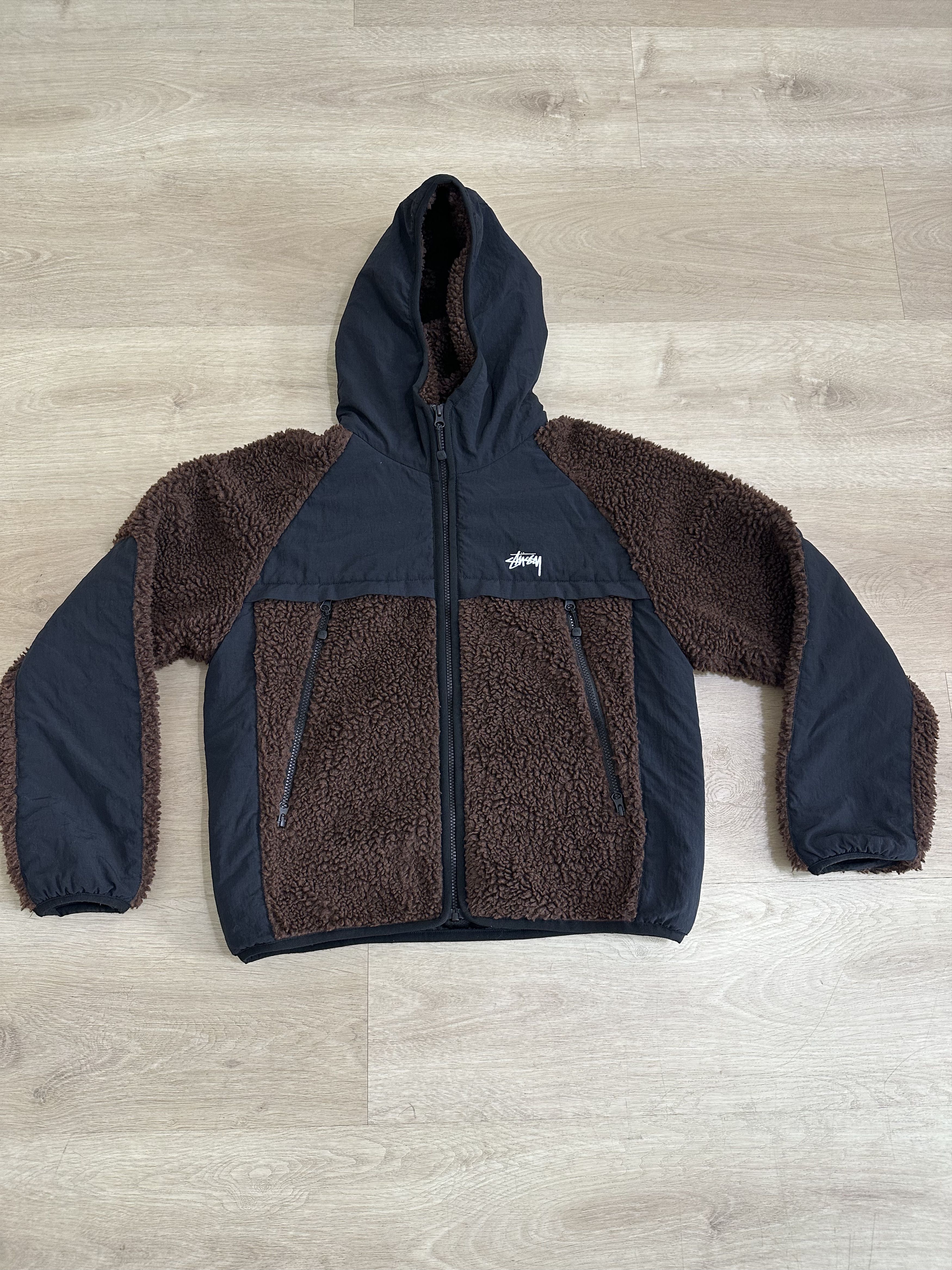 ジャケット・アウター Stussy Club Jacket Coated Cotton Stussy Stussy club jacket coated cotton brown sz large | Grailed
