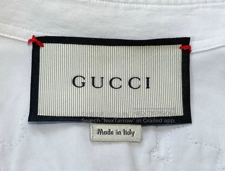 Gucci Gucci White floral embroidered shirt Size US XXS / EU 40 - 5 Thumbnail