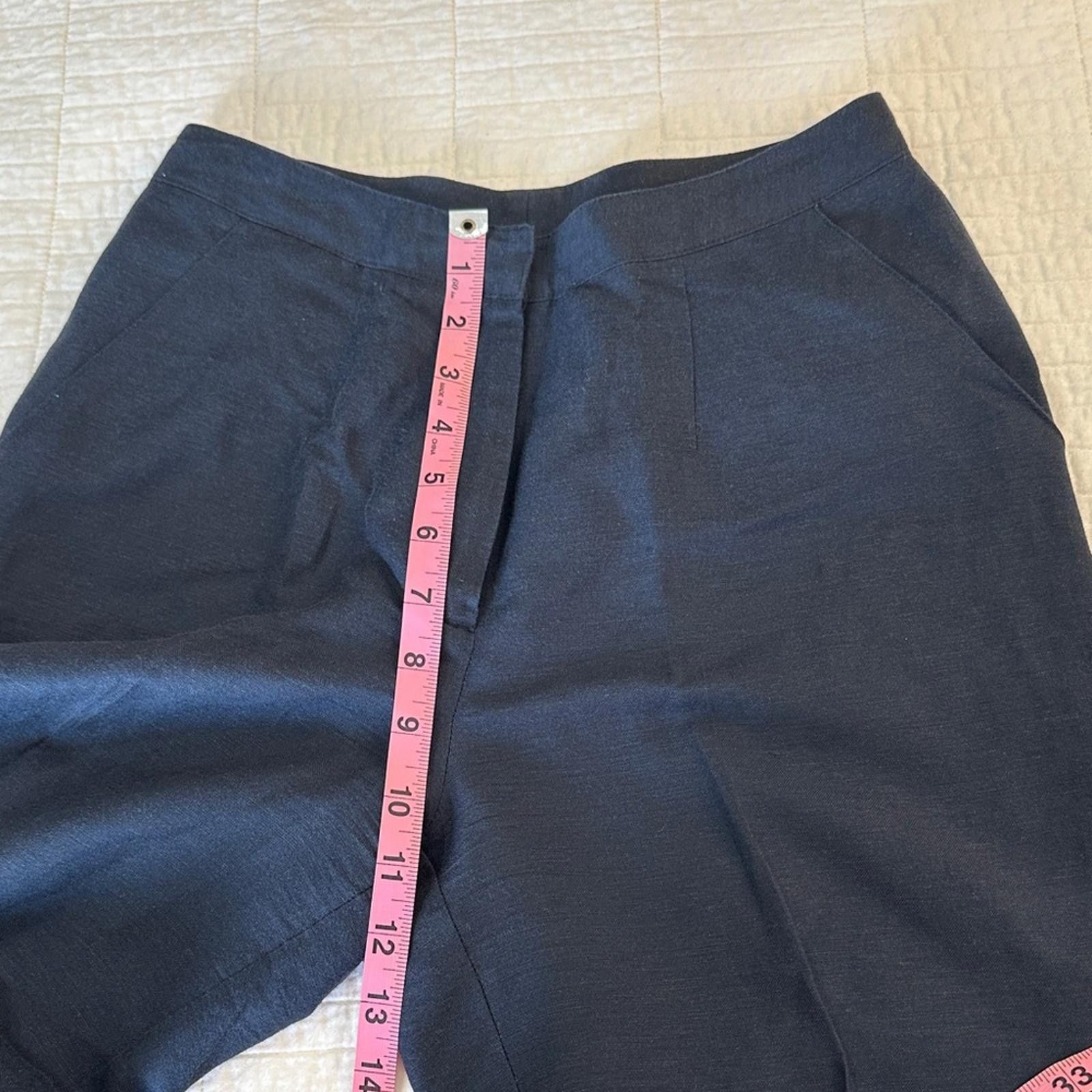 Other Herman Geist Sailor Linen Capri 4P Pants High waisted Crop Size 27" / US 4 / IT 40 - 5 Thumbnail