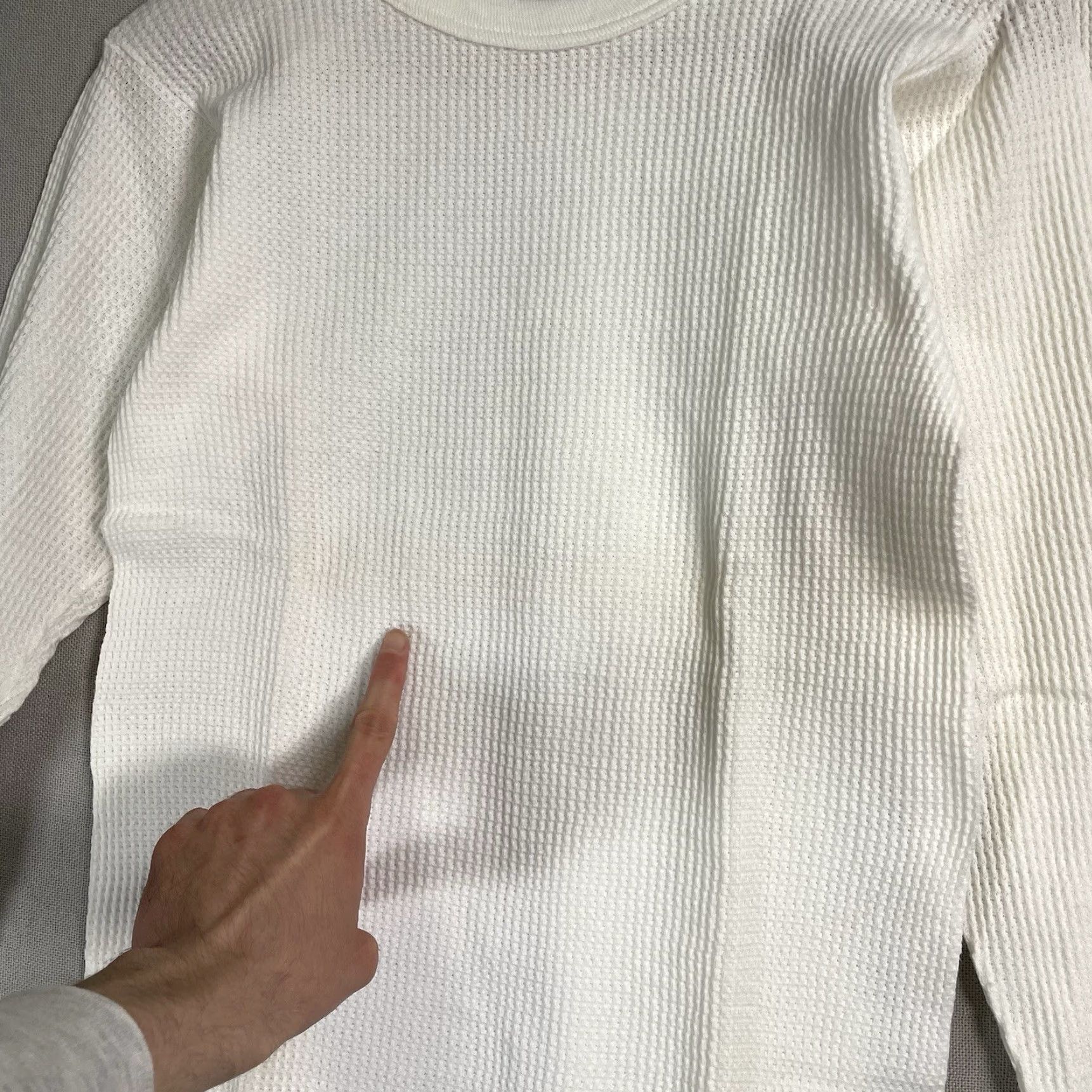 Vintage VINTAGE 1980s Remson White Cotton Blend Ladies Thermal Underwear Shirt M 38-40 USA Womens Size M / US 6-8 / IT 42-44 - 3 Thumbnail