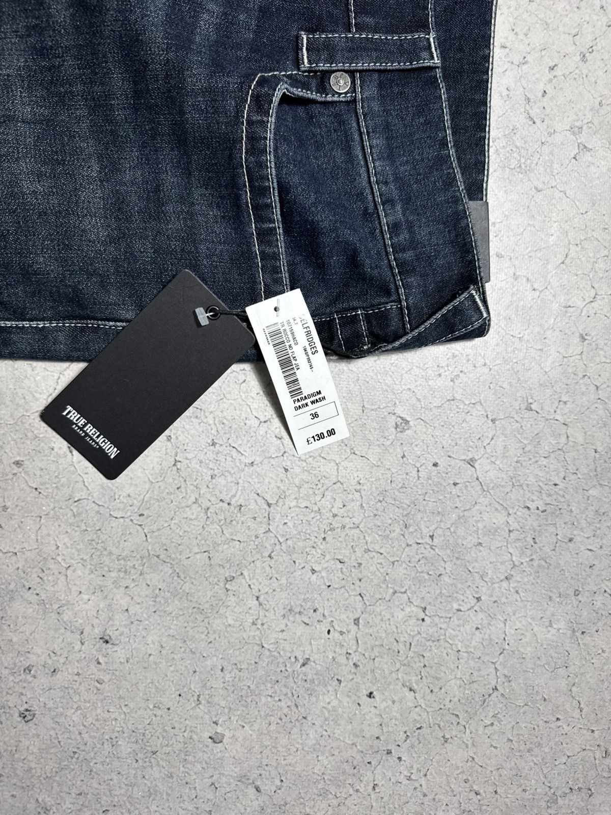 True Religion True Religion New Denim Jeans Big Logo Size 36 Size US 36 / EU 52 - 6 Thumbnail
