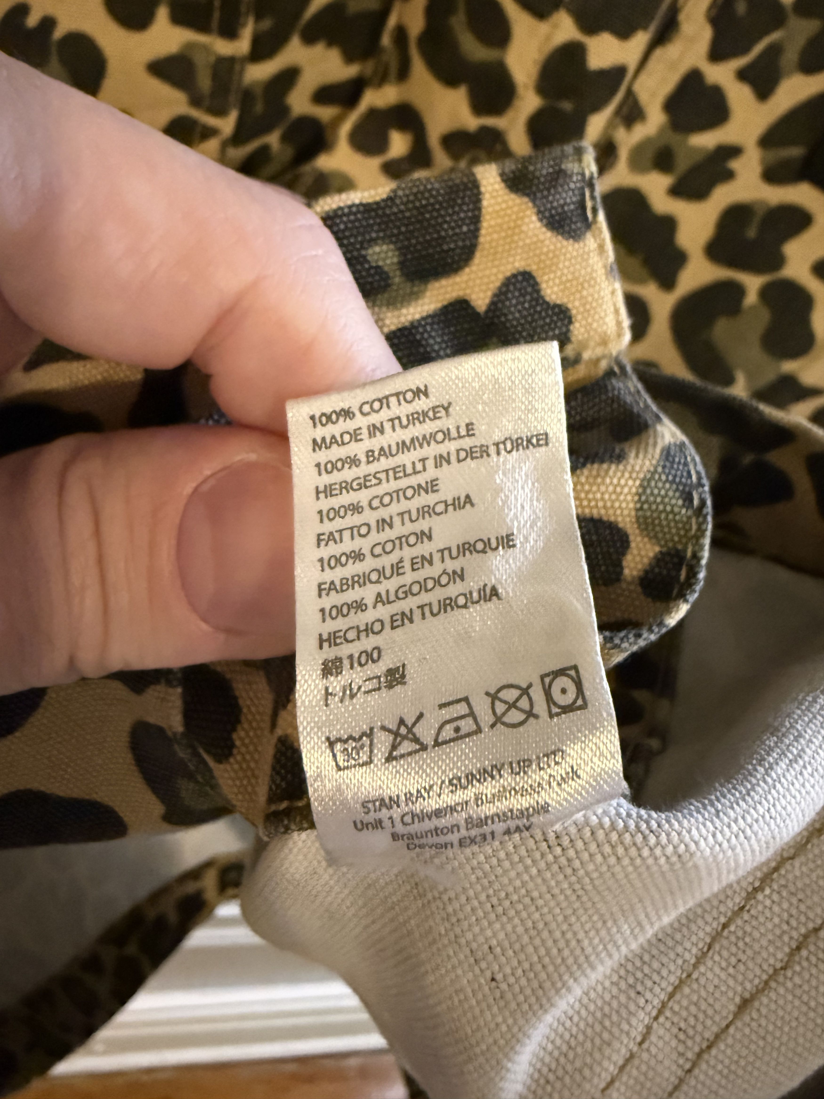Stan Ray Stan Ray Coverall Jacket Leopard Camo Duck Size US XL / EU 56 / 4 - 4 Thumbnail