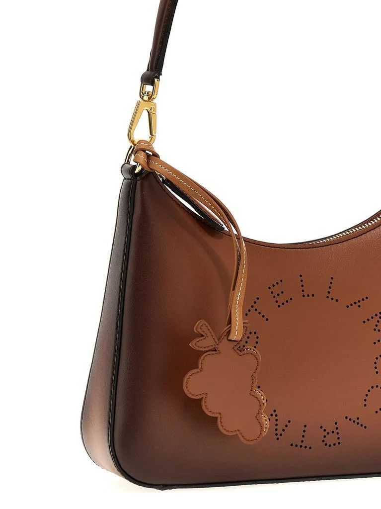 Stella McCartney o1s22i1n1024 Size: OS / Logo Branding Shoulder Bag in Brown Size ONE SIZE - 3 Thumbnail