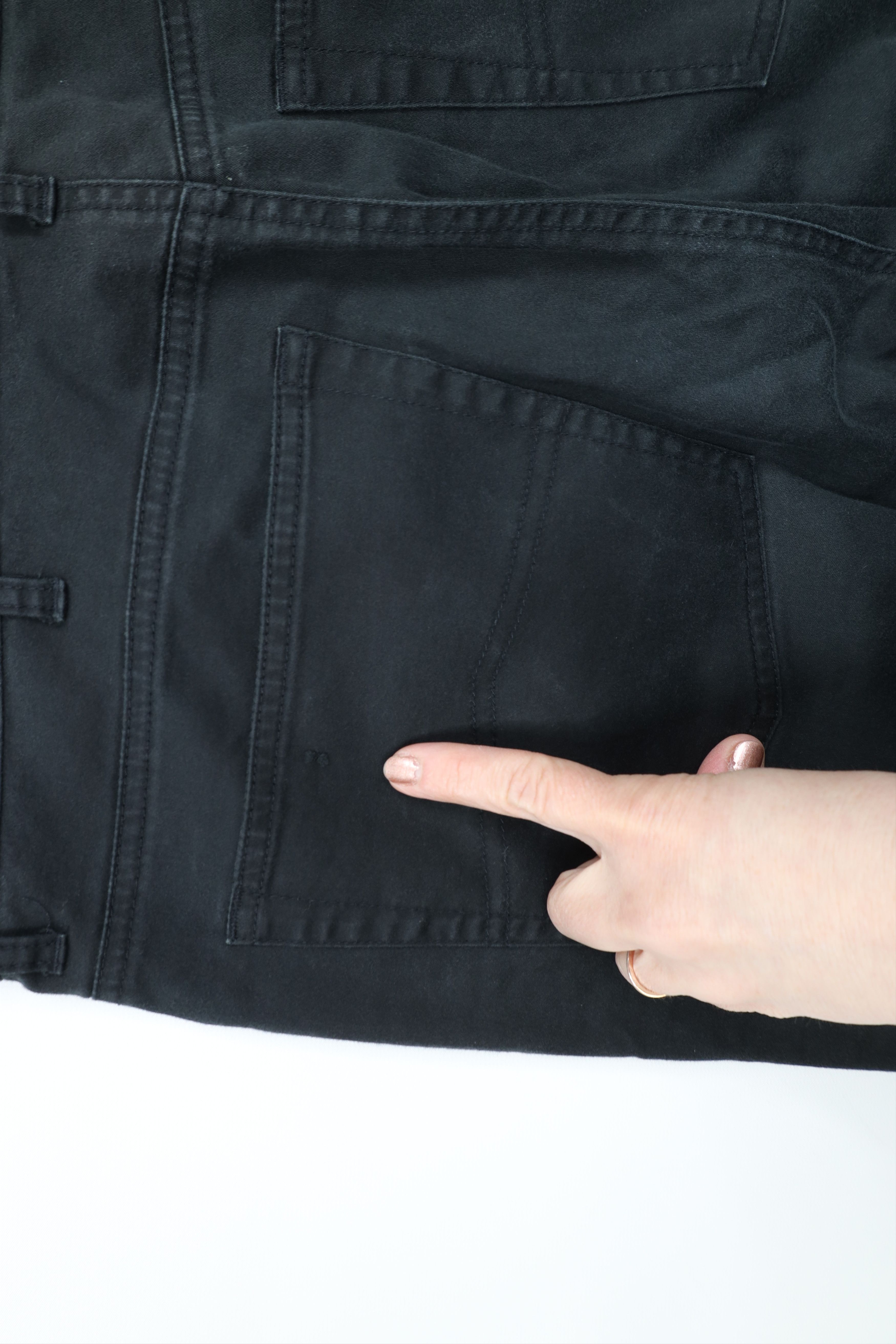 Armani Exchange × Vintage Vintage Armani Exchange Spell Stretch Wide Leg Pants Black Size US 36 / EU 52 - 8 Thumbnail