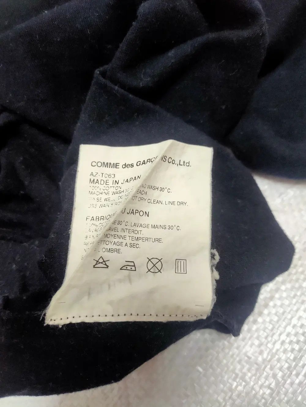 Comme des Garcons Comme des Garcons black tshirt Size S / US 4 / IT 40 - 8 Thumbnail