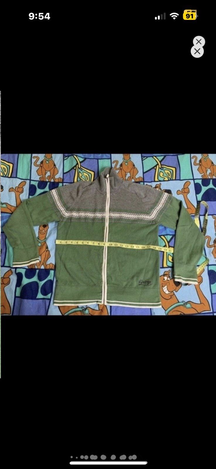 Vintage ***FINAL DROP***RARE FIRETRAP “WORLD IS YOURS” ZIP KNIT M Size US M / EU 48-50 / 2 - 13 Thumbnail