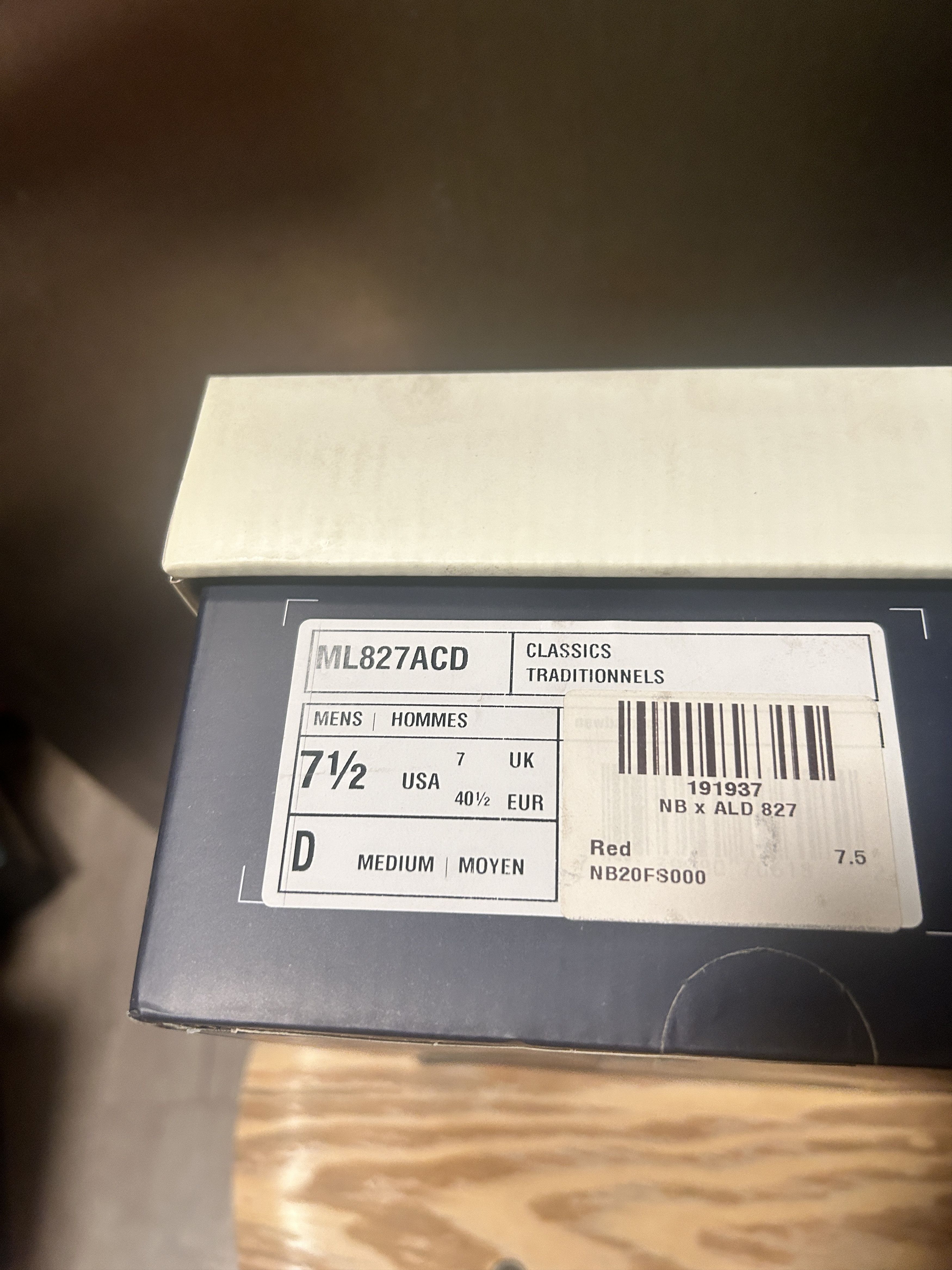 Aime Leon Dore × New Balance New Balance 827 Abzorb Aime Leon Dore red Size US 7.5 / EU 40-41 - 10 Thumbnail