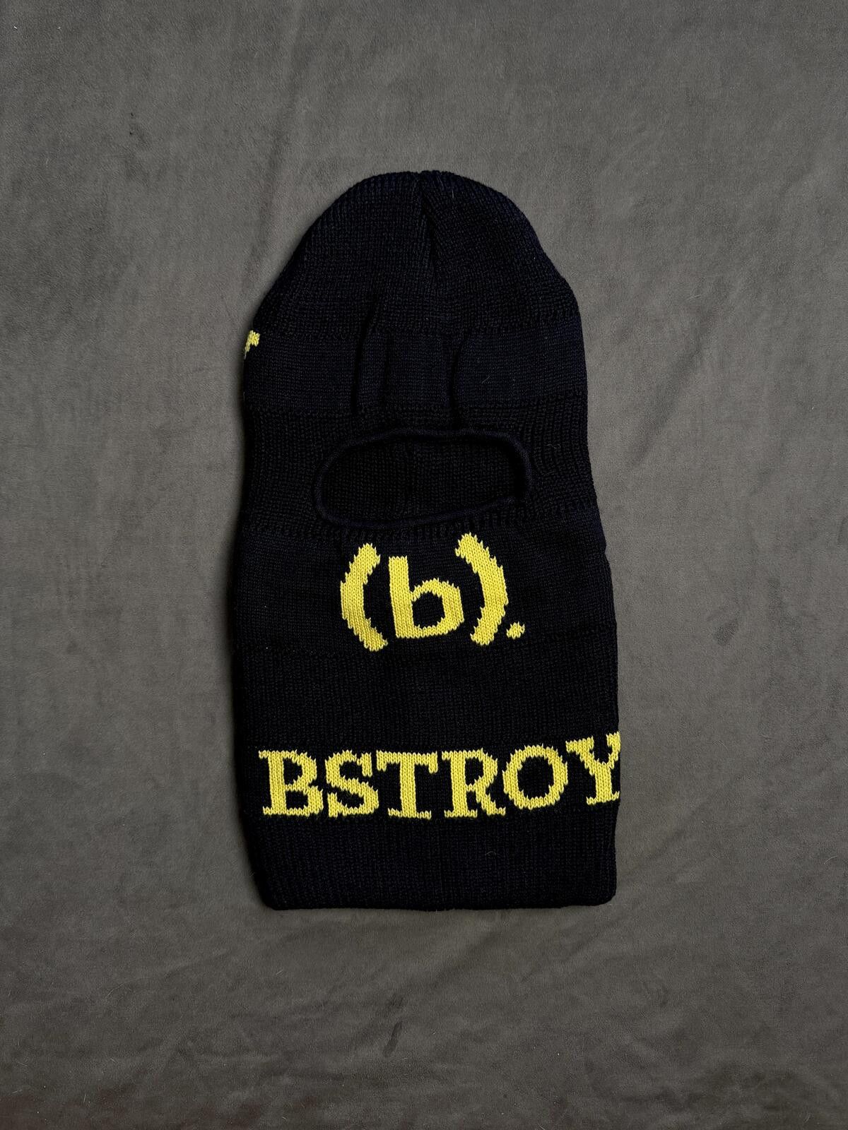 Other Deadstock BSTORY Classic Logo Knit Balaclava Ski Mask Black Size ONE SIZE - 1 Thumbnail