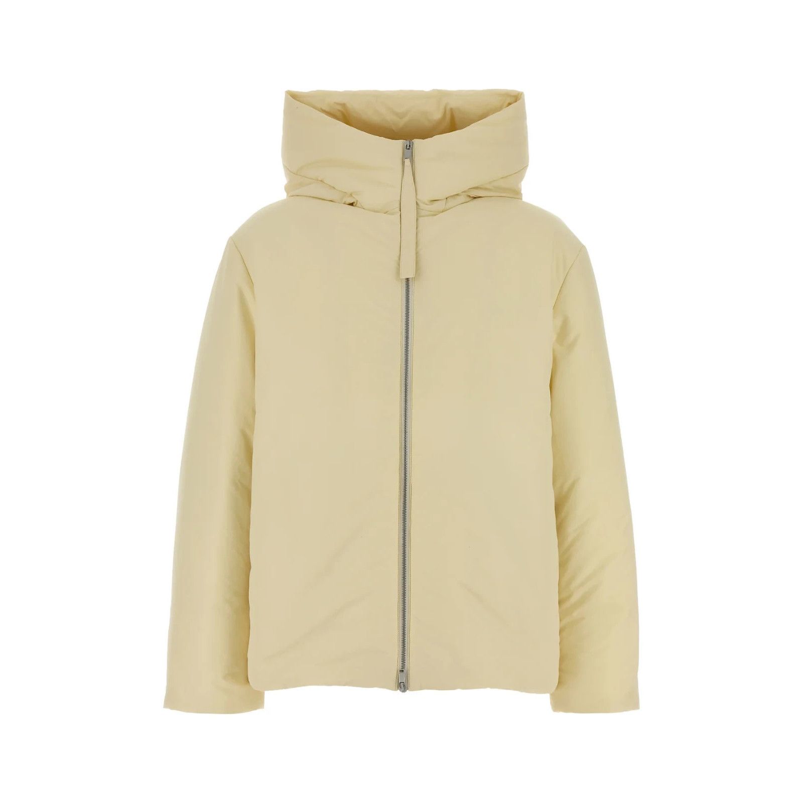 Jil Sander JIL SANDER Cream Polyester Down Jacket New & Authentic (Men' Size US S / EU 44-46 / 1 - 1 Thumbnail