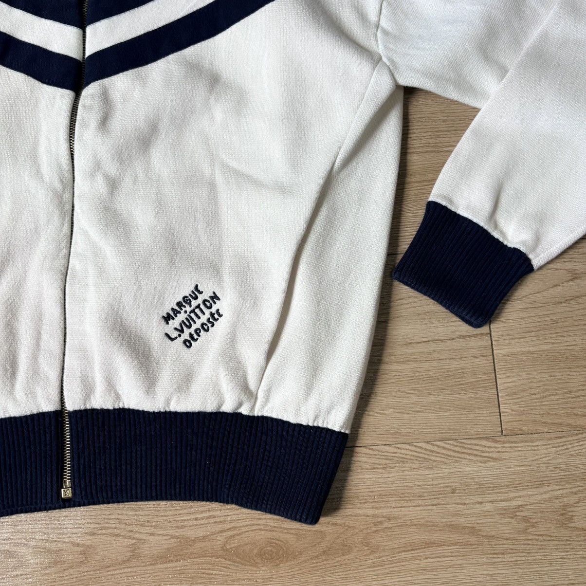 Louis Vuitton RARE LV LOUIS VUITTON SS24 High Neck Zip Up Jacket HRN12WZ34 Size US S / EU 44-46 / 1 - 7 Thumbnail