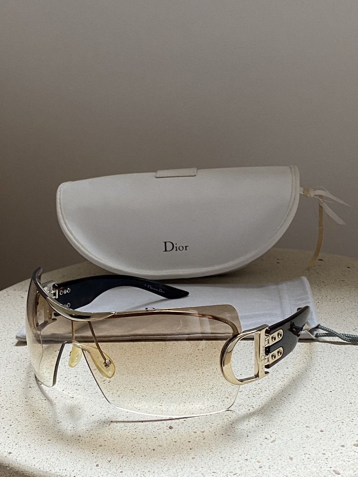 Dior Vintage Dior sunglasses mask shield DIOR AIRSPEED 1 AVDYP Size ONE SIZE - 1 Thumbnail