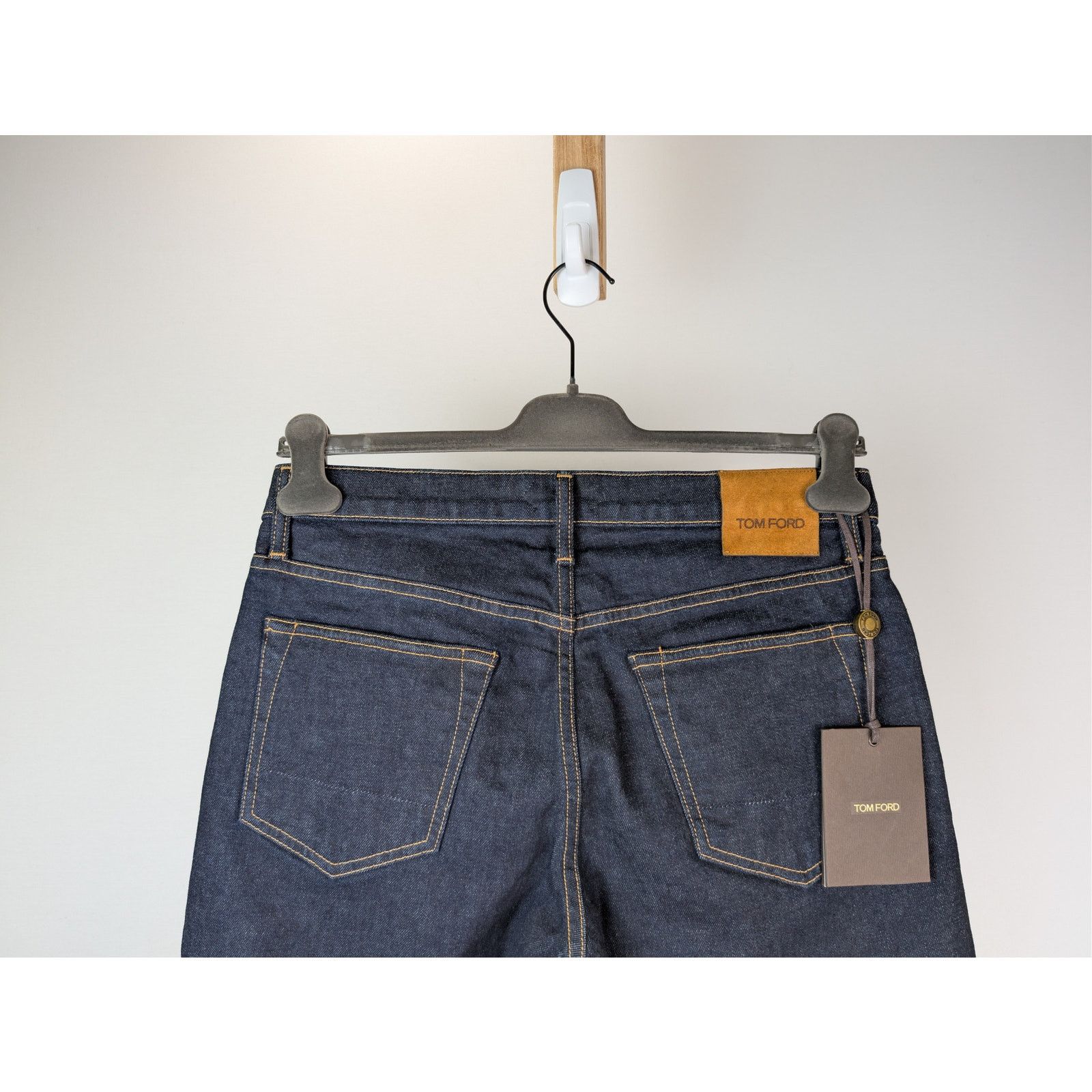 Tom Ford o1rshd1 Straight-Fit Denim Jeans in Dark Blue Size US 32 / EU 48 - 12 Thumbnail