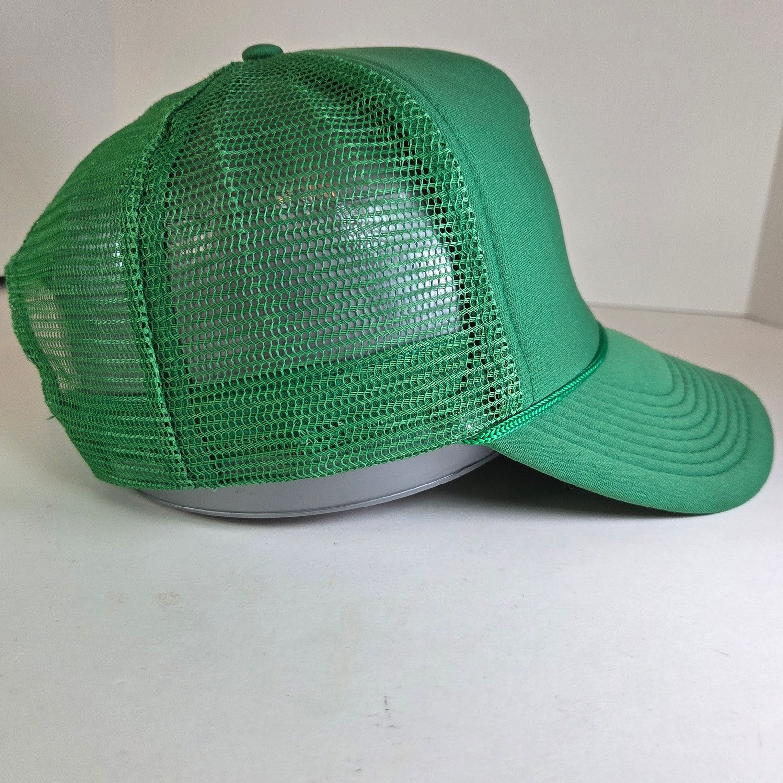 Nissan Green Monkey X-Eye Trucker Hat Rope Bill Nissin Snapback Size ONE SIZE - 4 Thumbnail