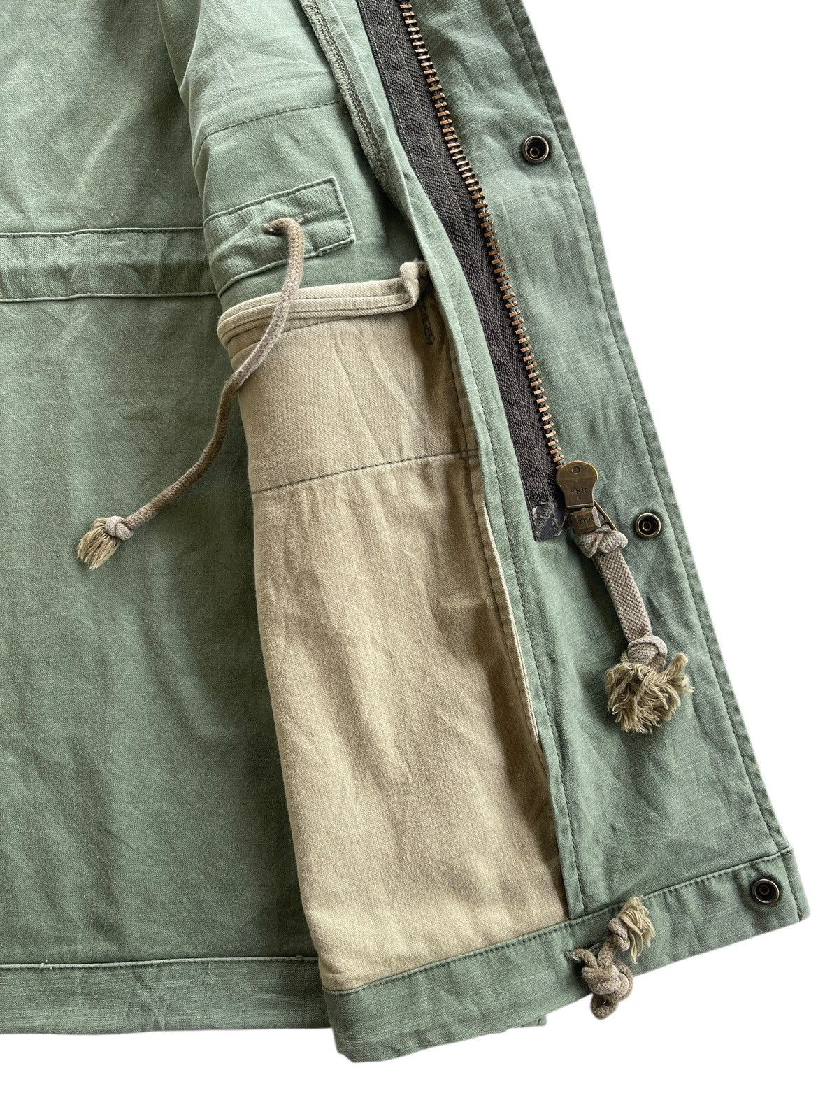 Edition Japan Edition Tokyo M-65 Cut Off Distressed Vest Jacket Size US S / EU 44-46 / 1 - 7 Thumbnail