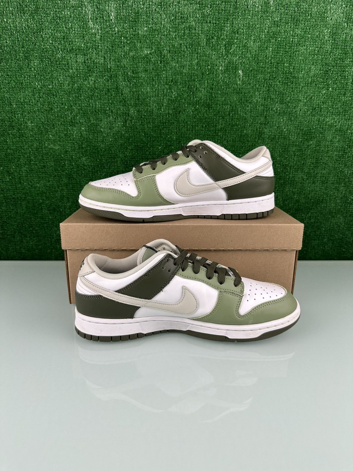 Nike Nike Dunk Low Oil Green Size 9 Size US 9 / EU 42 - 3 Thumbnail