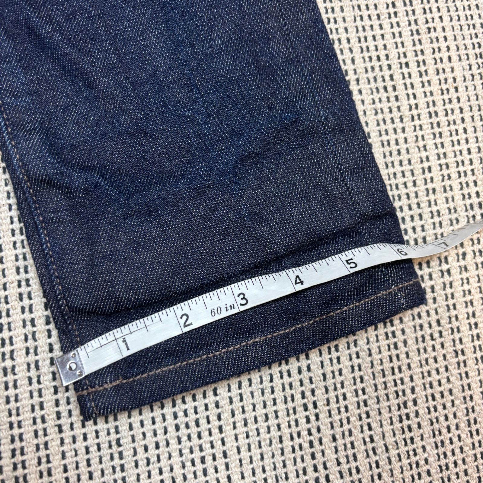 Uniqlo Uniqlo Kaihara Selvedge Slim Straight Mid Rise Jeans 29x32 Size US 29 - 12 Thumbnail