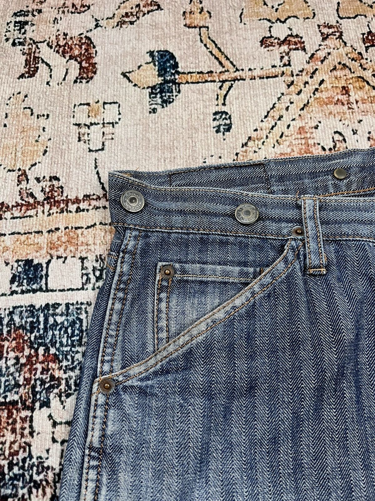 Hysteric Glamour Kinky Jeans Hysteric Glamour Hickory Carpenter Size US 31 - 4 Thumbnail