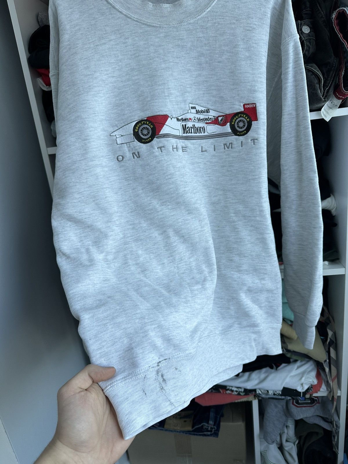 Marlboro 🔥VINTAGE MARLBORO F1 FORMULA CREWNECK🔥 Size US XL / EU 56 / 4 - 7 Thumbnail