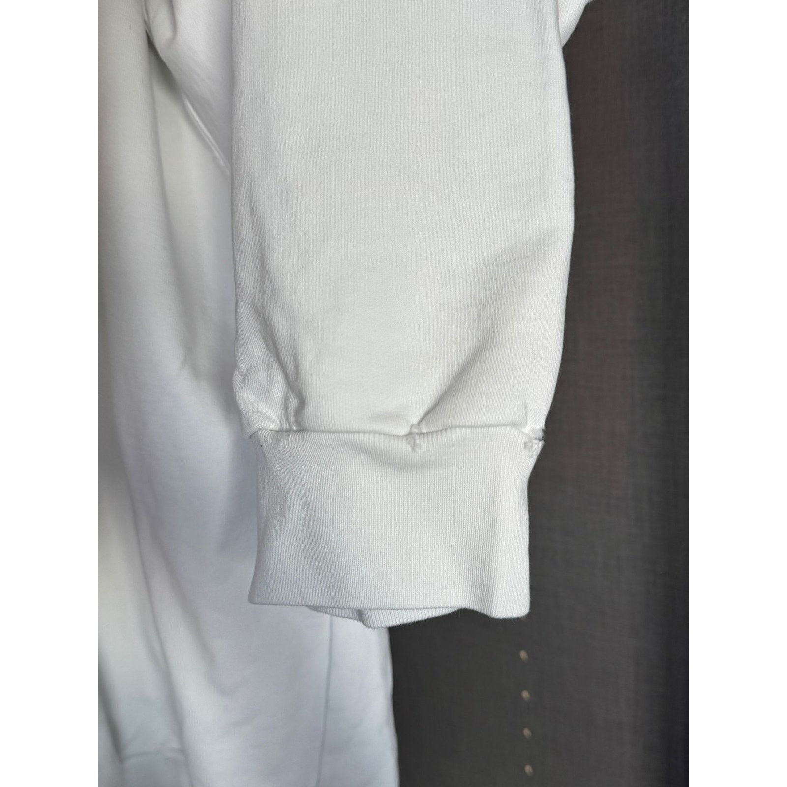 Balenciaga o1alis0126 DIY College or University hooded sweatshirt white Size US XL / EU 56 / 4 - 5 Thumbnail