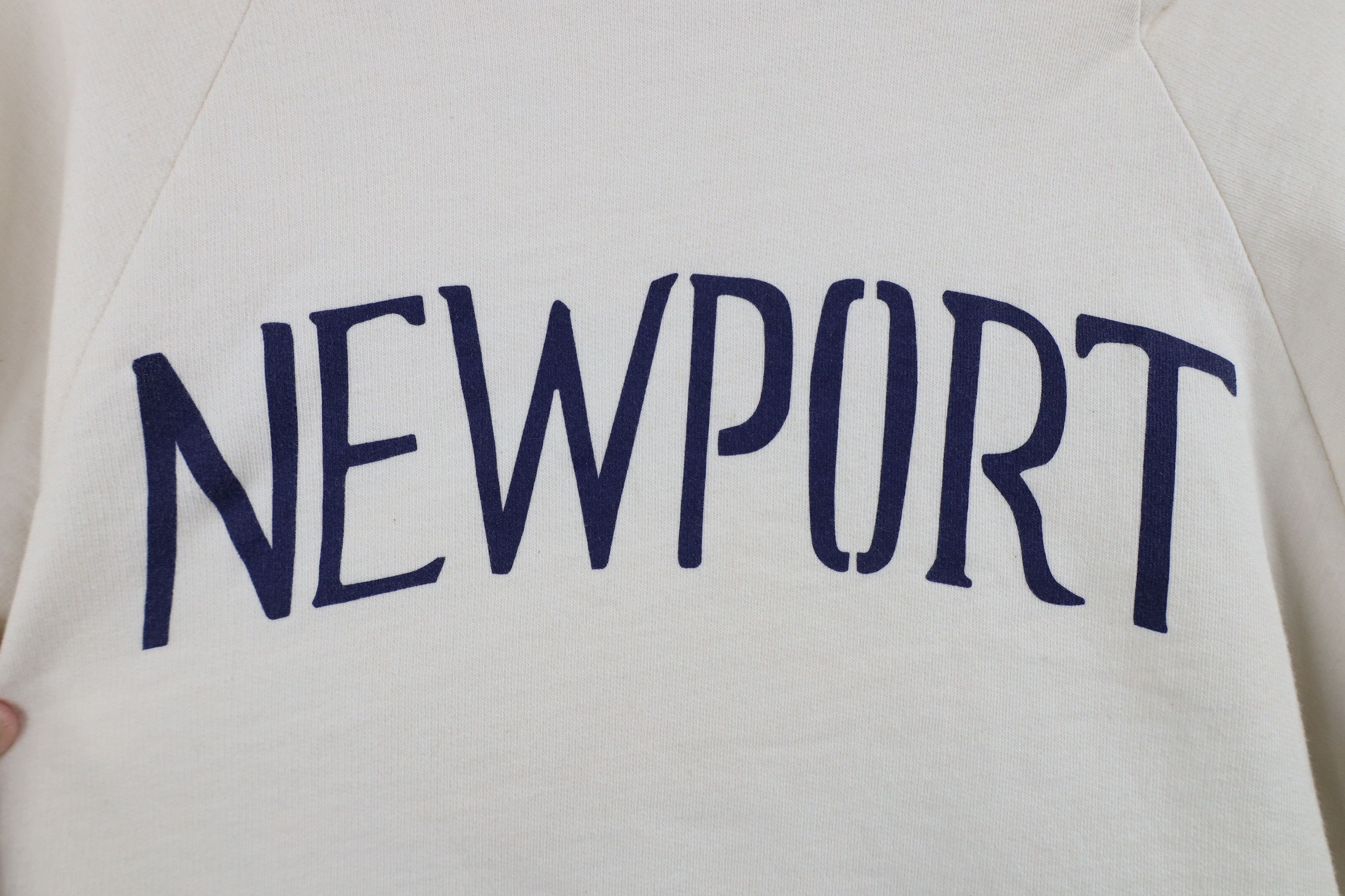 Kiel James Patrick × Vintage Kiel James Patrick Newport Crewneck Sweatshirt Cream USA Size US XS / EU 42 / 0 - 5 Thumbnail
