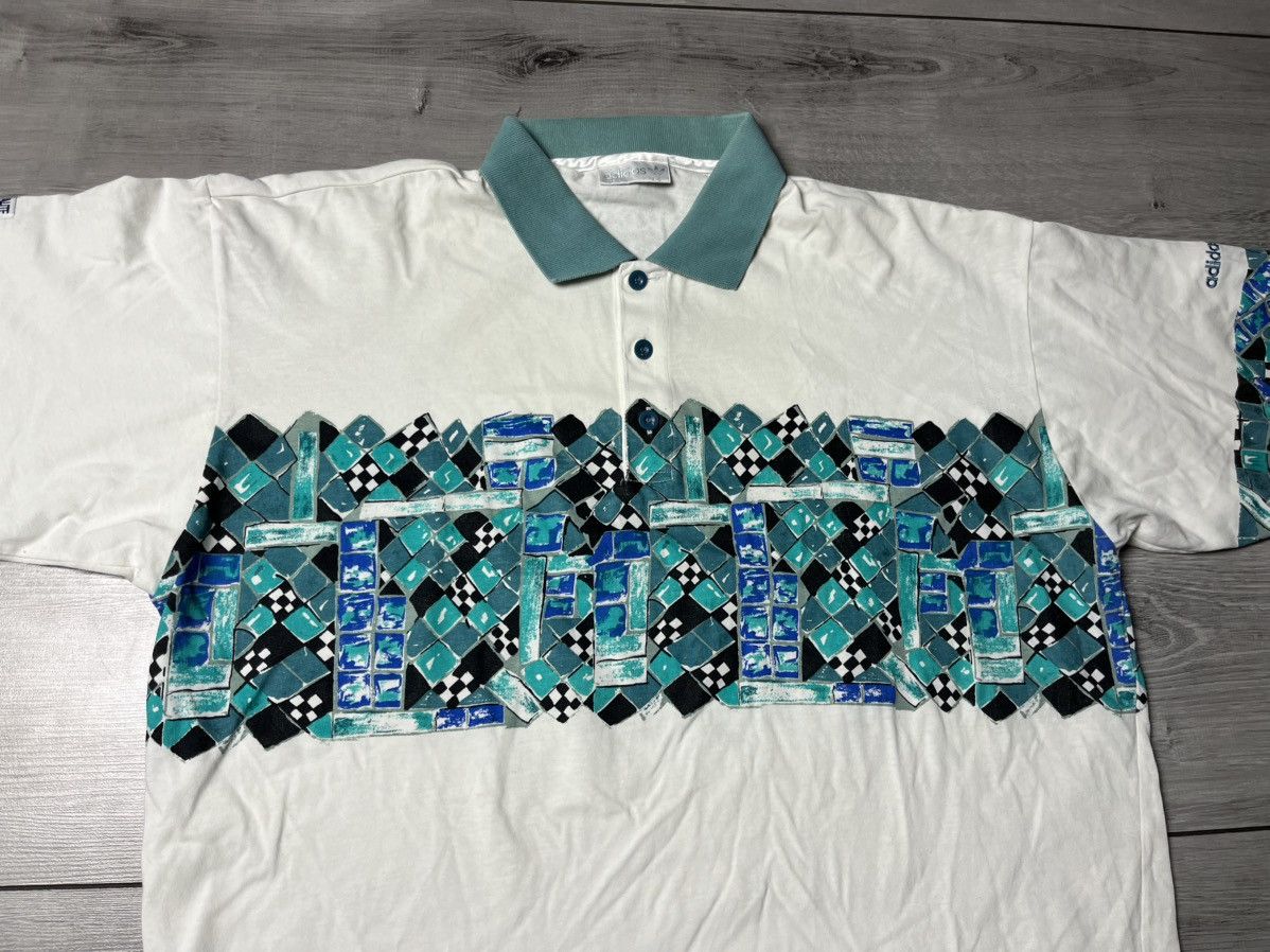 Adidas Vintage Adidas Polo Shirt Climalite 2000 Andre Agassi Size US XL / EU 56 / 4 - 3 Thumbnail