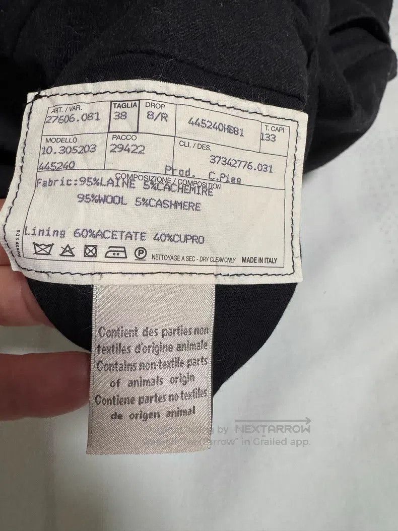 Hermes Hermes Casual pants 95% wool+5% cashmere Size US 38 / EU 54 - 7 Thumbnail