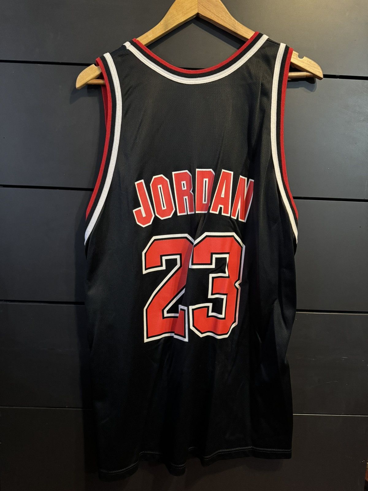 Champion Michael Jordan NBA Champion Jersey Black 48 XL Lightly Used Size US XL / EU 56 / 4 - 2 Thumbnail