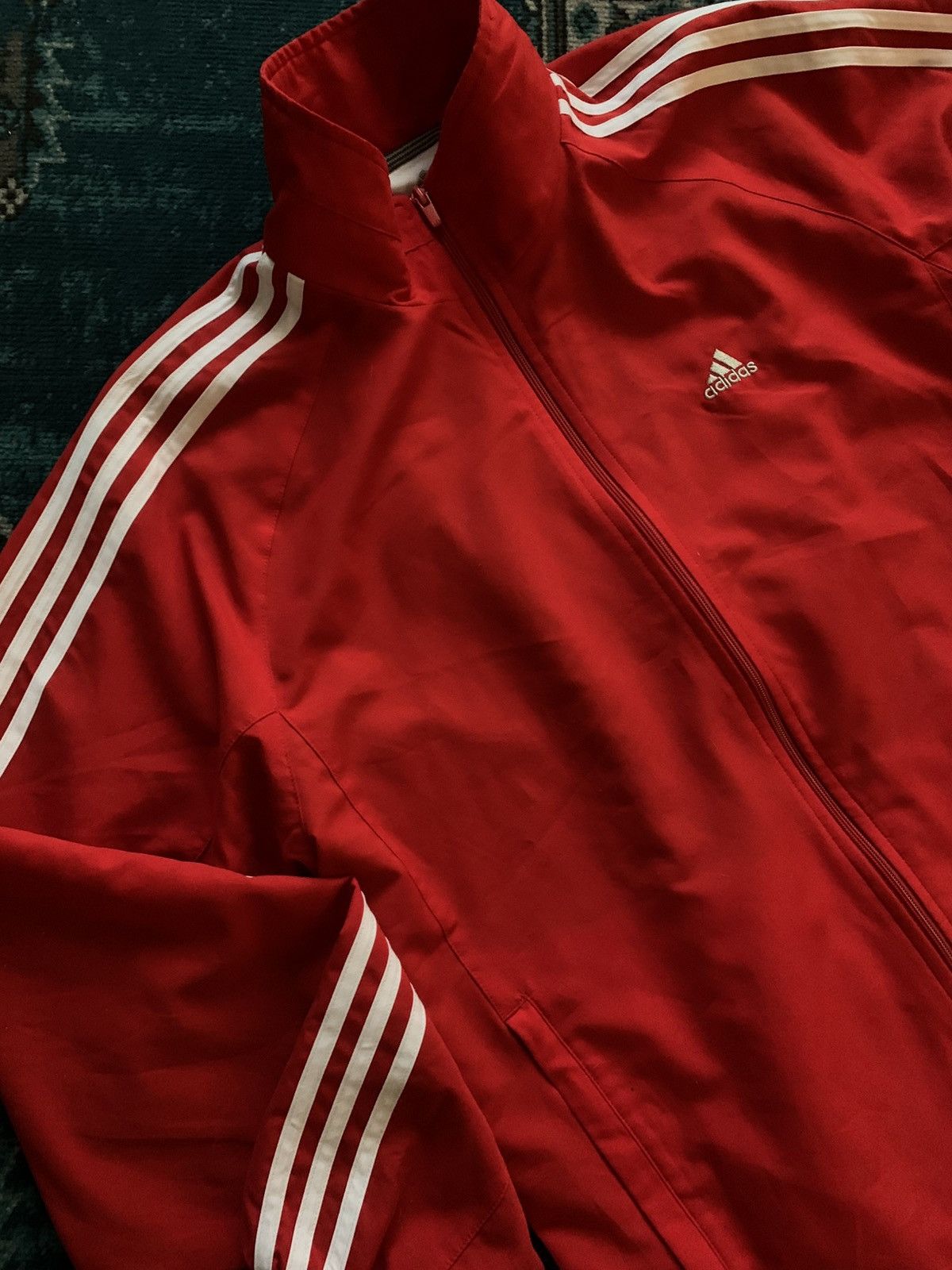 Adidas 2000’s Vintage Adidas Windbreaker Size US M / EU 48-50 / 2 - 2 Thumbnail
